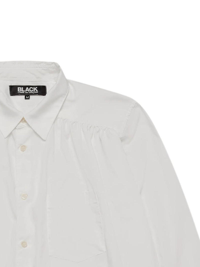 BLACK COMME des GARÇONS gathered shirt outlook