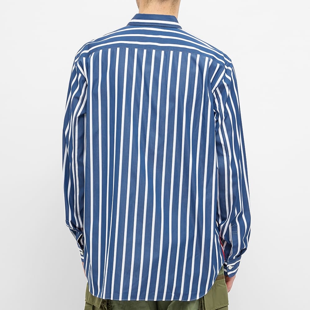 Comme des Garcons Homme Plus Stripe Panel Shirt - 5