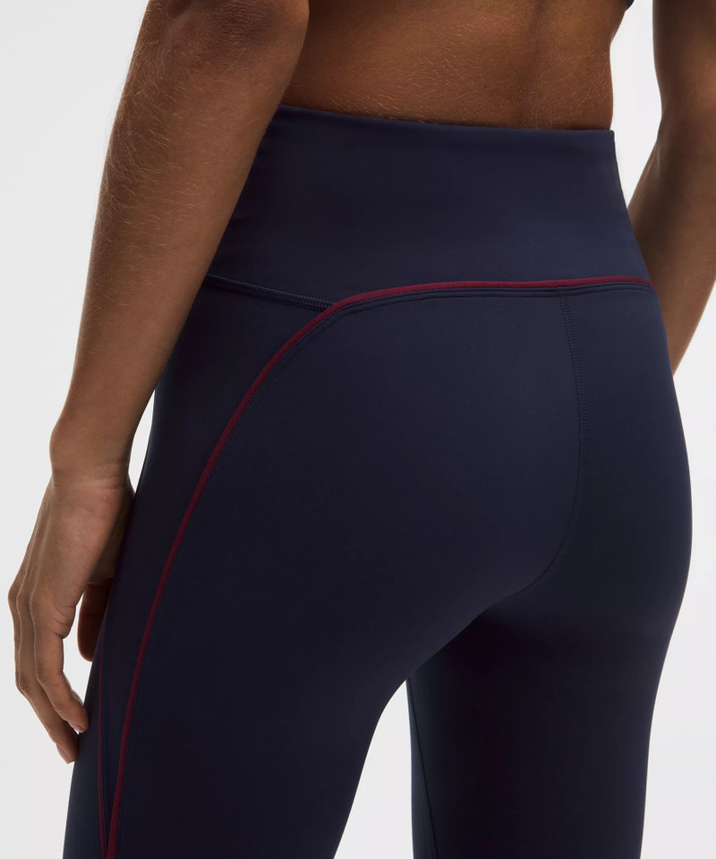 Wunder Train No-Line Piped High-Rise Tight 25" 6