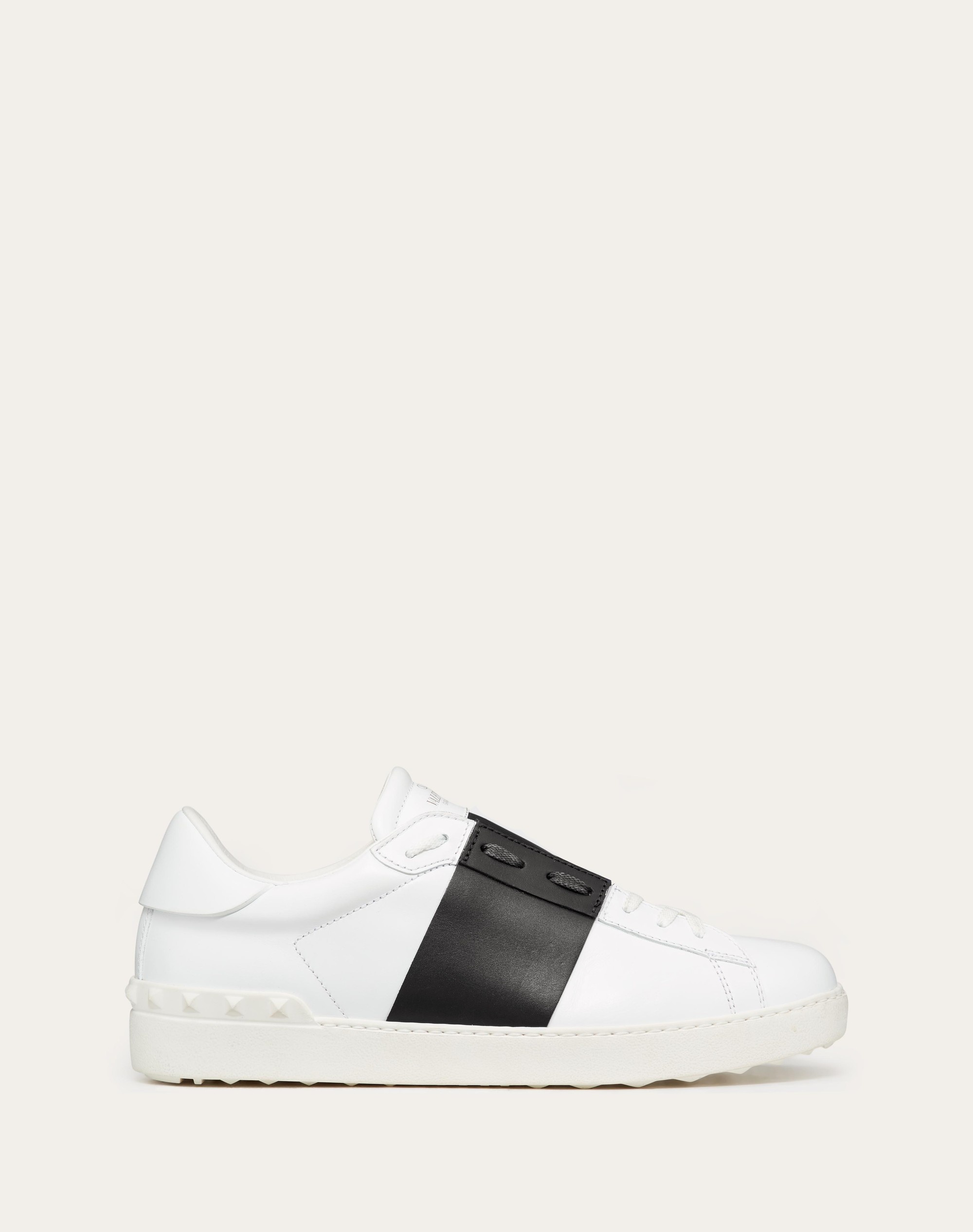 CALFSKIN OPEN SNEAKER - 1