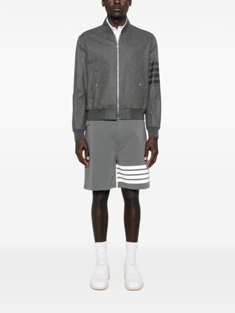 Thom Browne stripe-detail shorts outlook