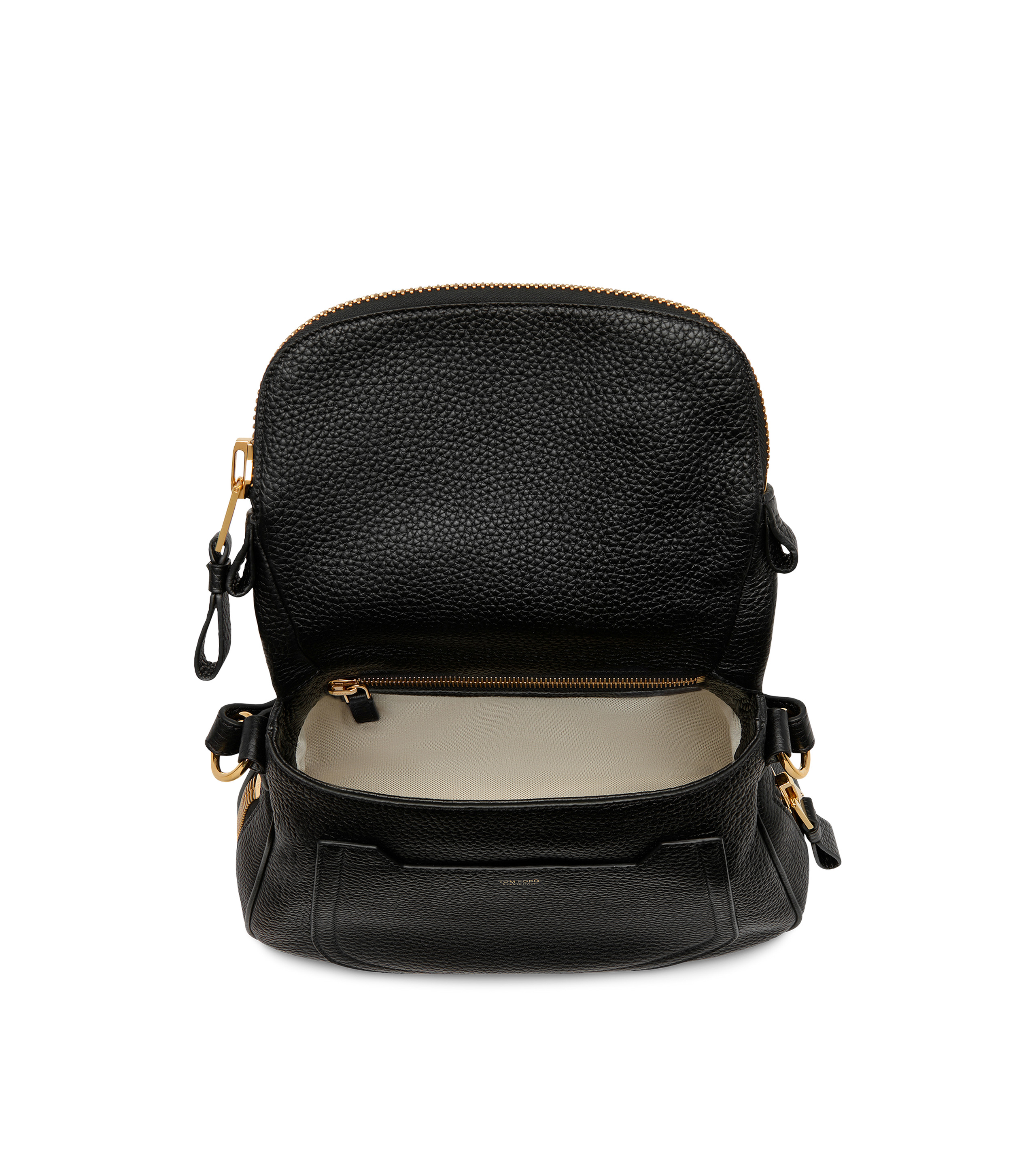 GRAIN LEATHER JENNIFER MEDIUM DOUBLE STRAP BAG - 4