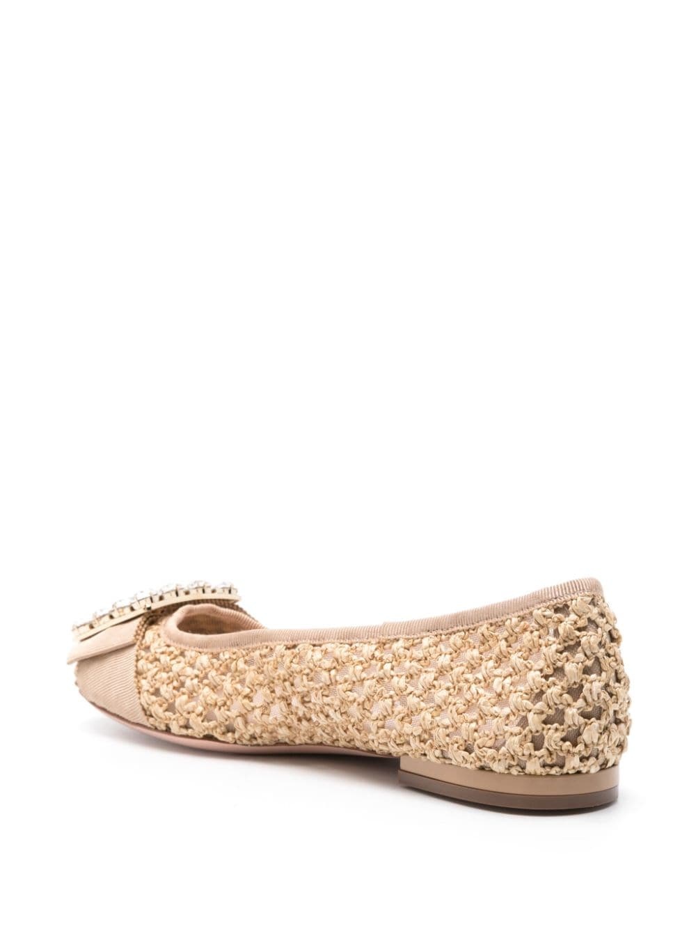 TrÃ¨s Vivier Strass ballerina shoes - 3