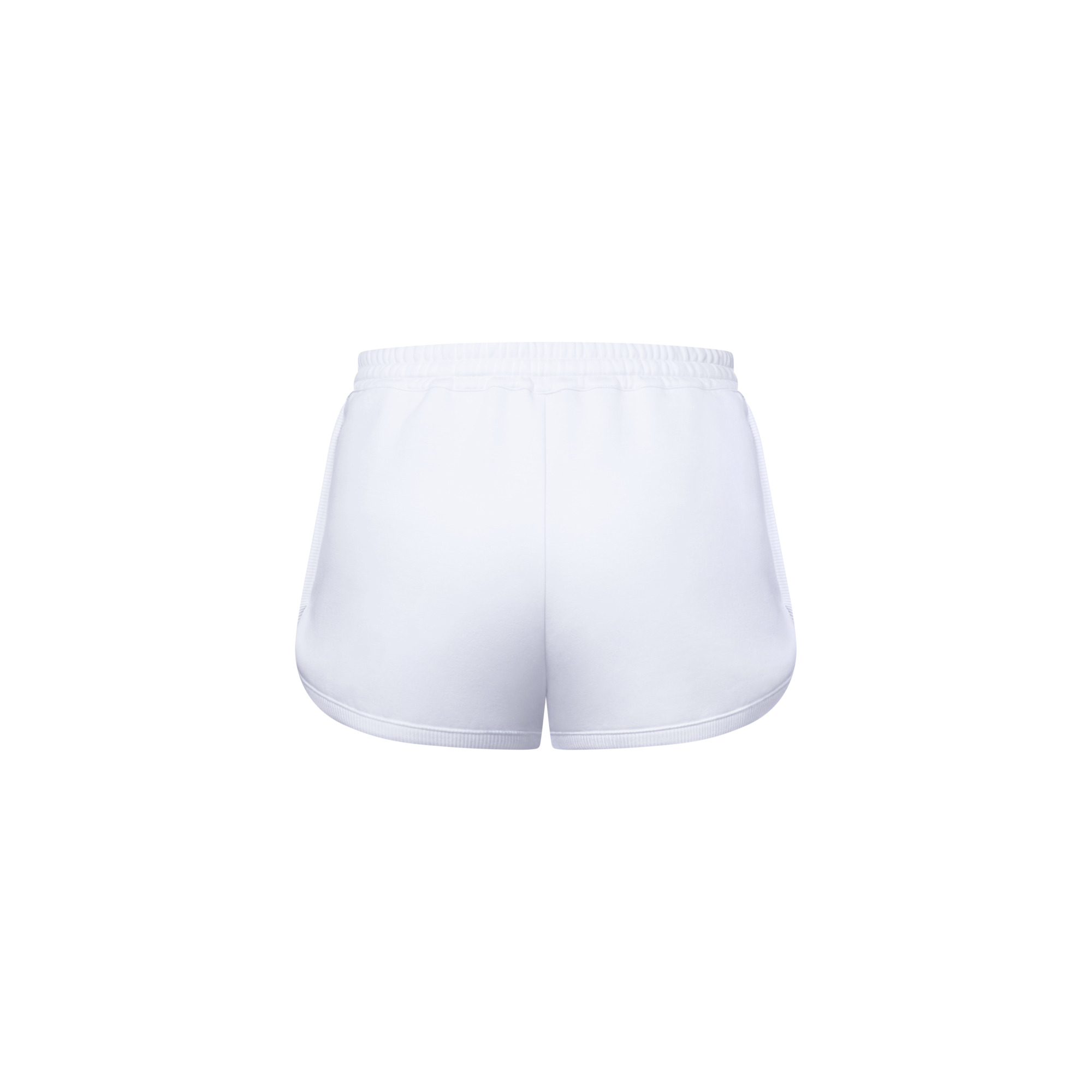 Leather Accent Jogging Shorts - 3