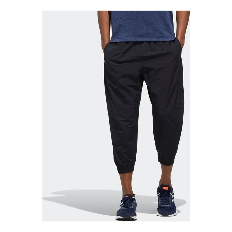 Men's adidas Mh 3S 7/8 Pt Sports Stylish Cropped Pants/Trousers Asia Edition Black FM5464 - 1