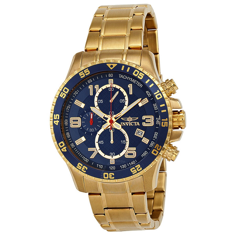 Invicta - Invicta Specialty Chronograph Blue Dial Men's Watch 14878 - 1