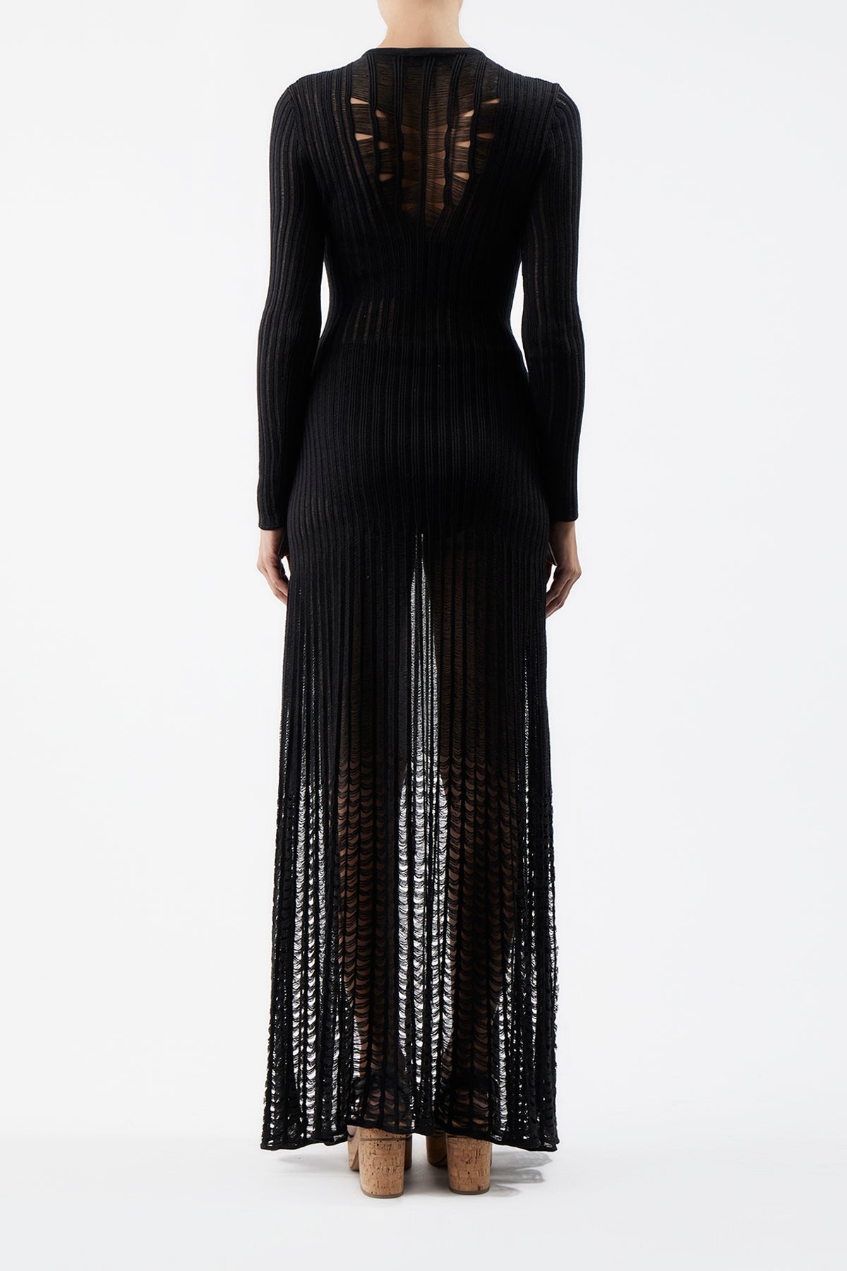 Maia Dress in Shappe Silk - 5