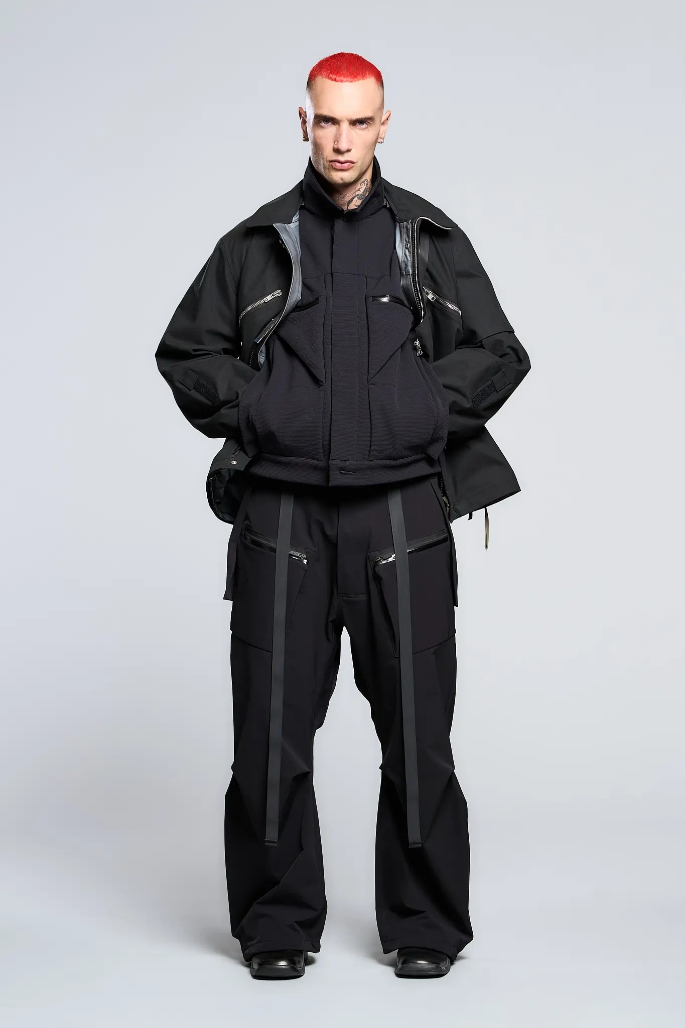 J86-SS schoeller® 3XDRY® WB-400™ Modular Work Jacket Black - 28