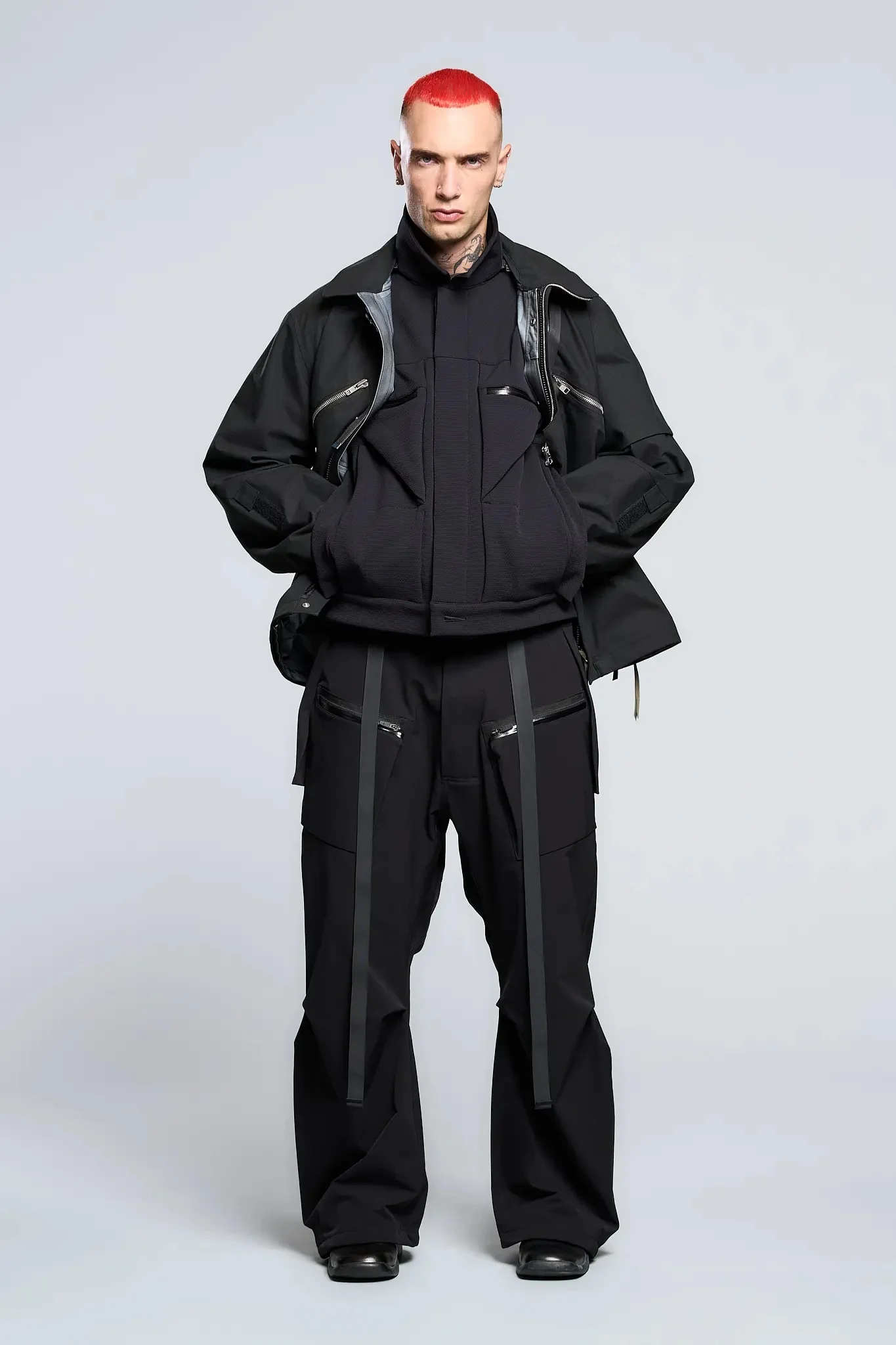 ACRONYM J86-SS schoeller® 3XDRY® WB-400™ Modular Work Jacket Black
