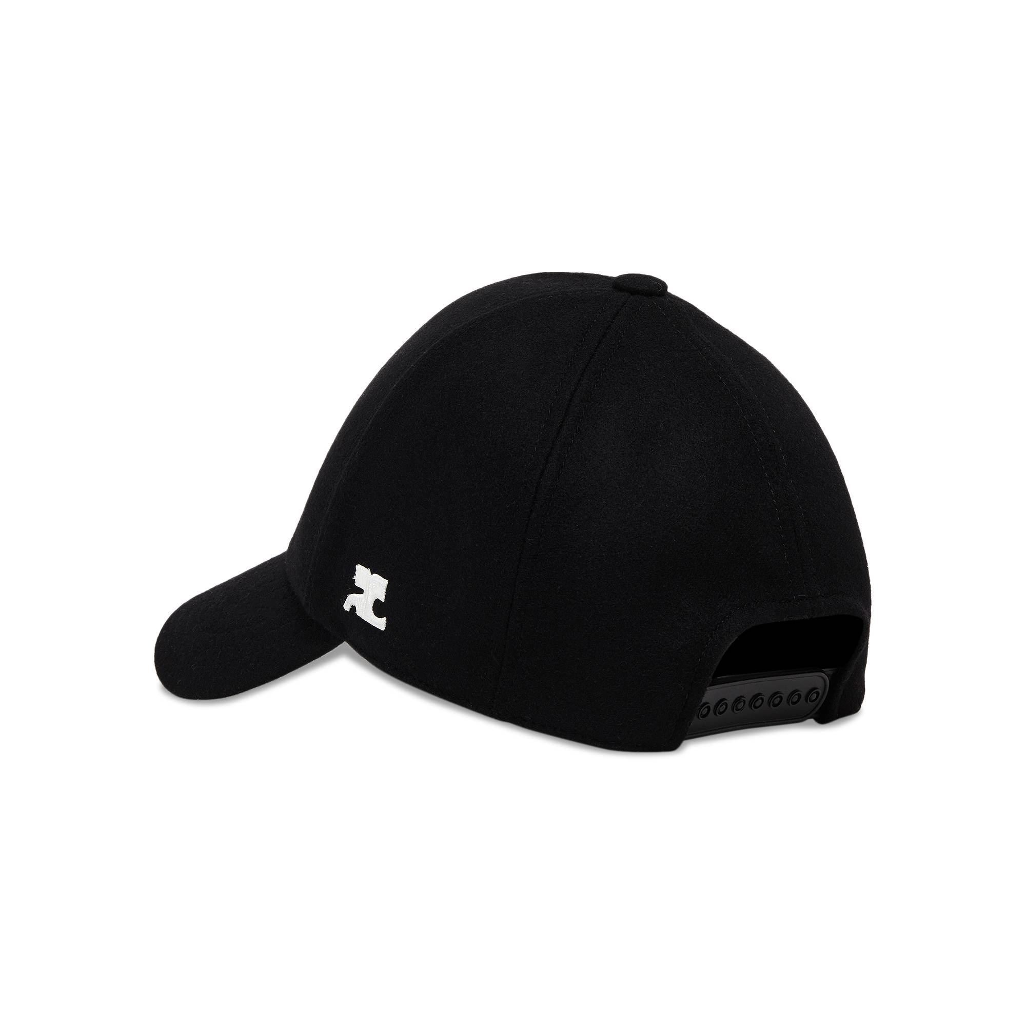 Courrèges Signature Cap 'Black' - 3