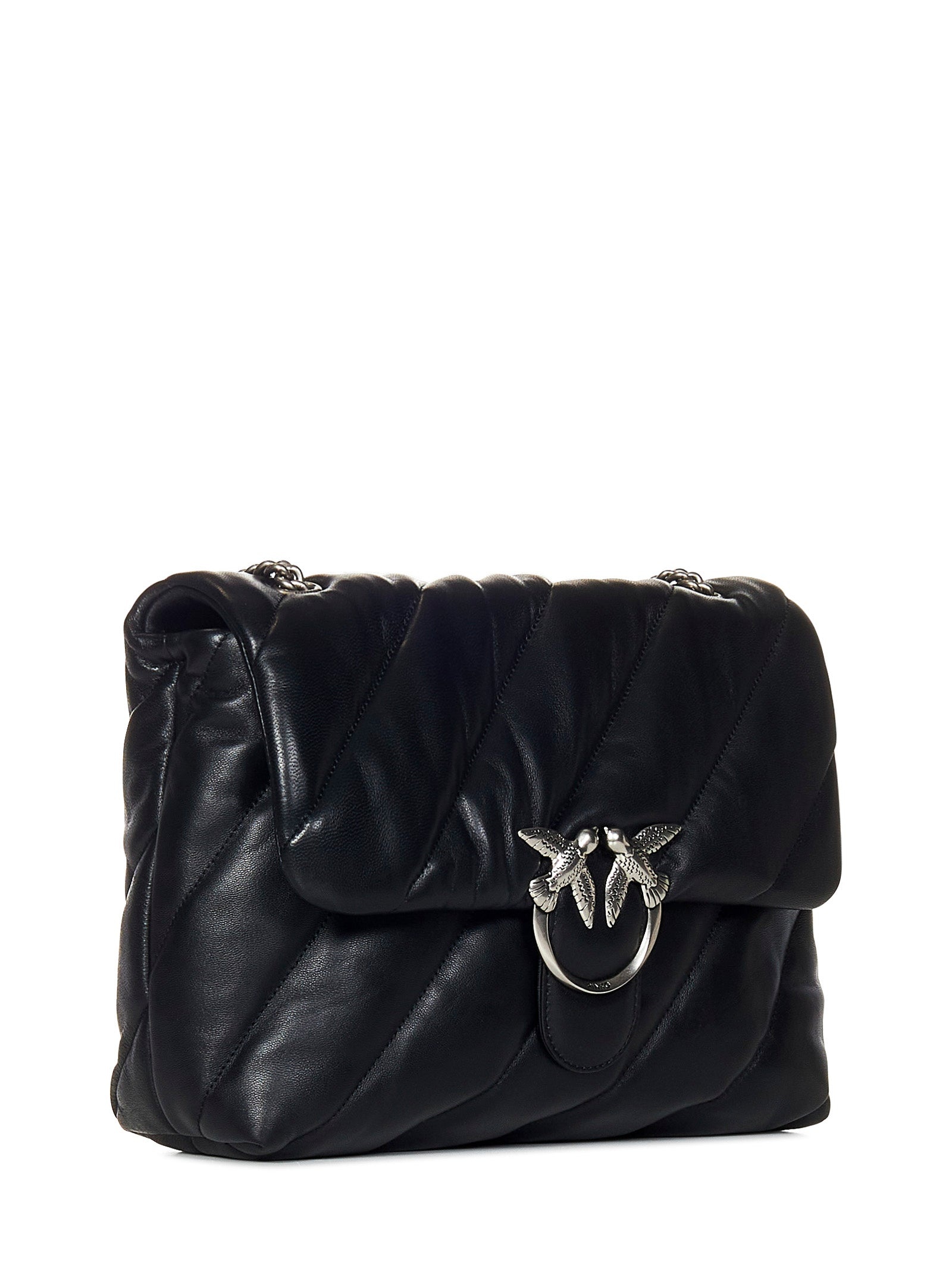 BORSA A SPALLA BIG LOVE BAG PUFF MAXI QUILT PINKO - 2