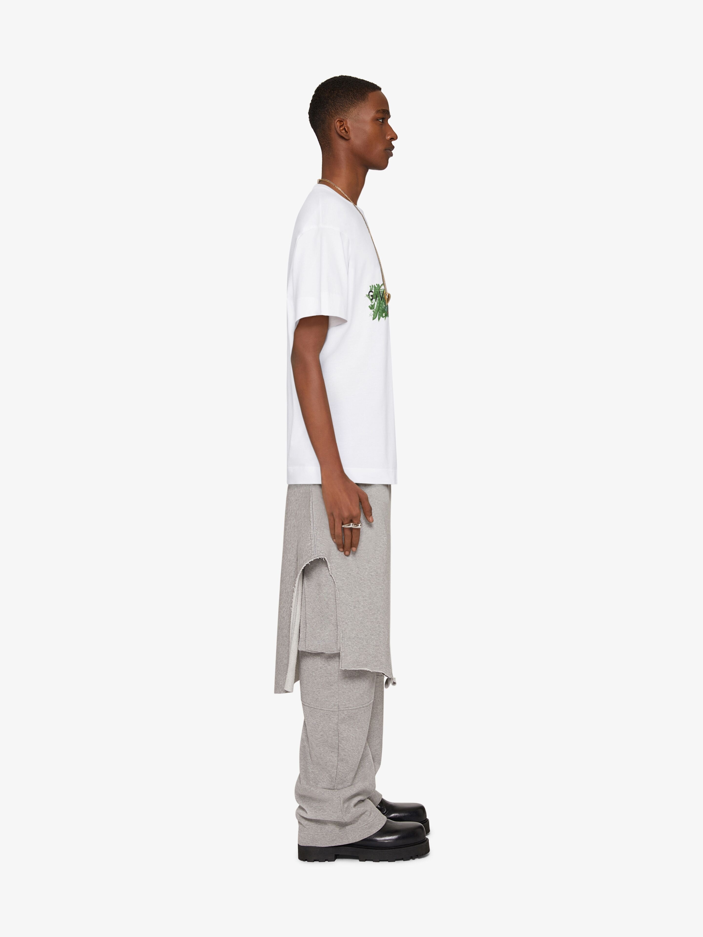 T-SHIRT IN COTTON WITH GIVENCHY FRUITS AND VEGETABLES - 3