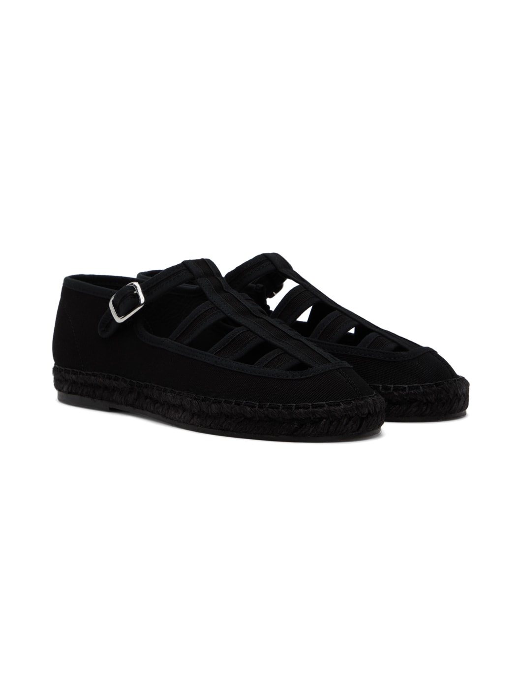 Black Peggy Espadrilles - 4