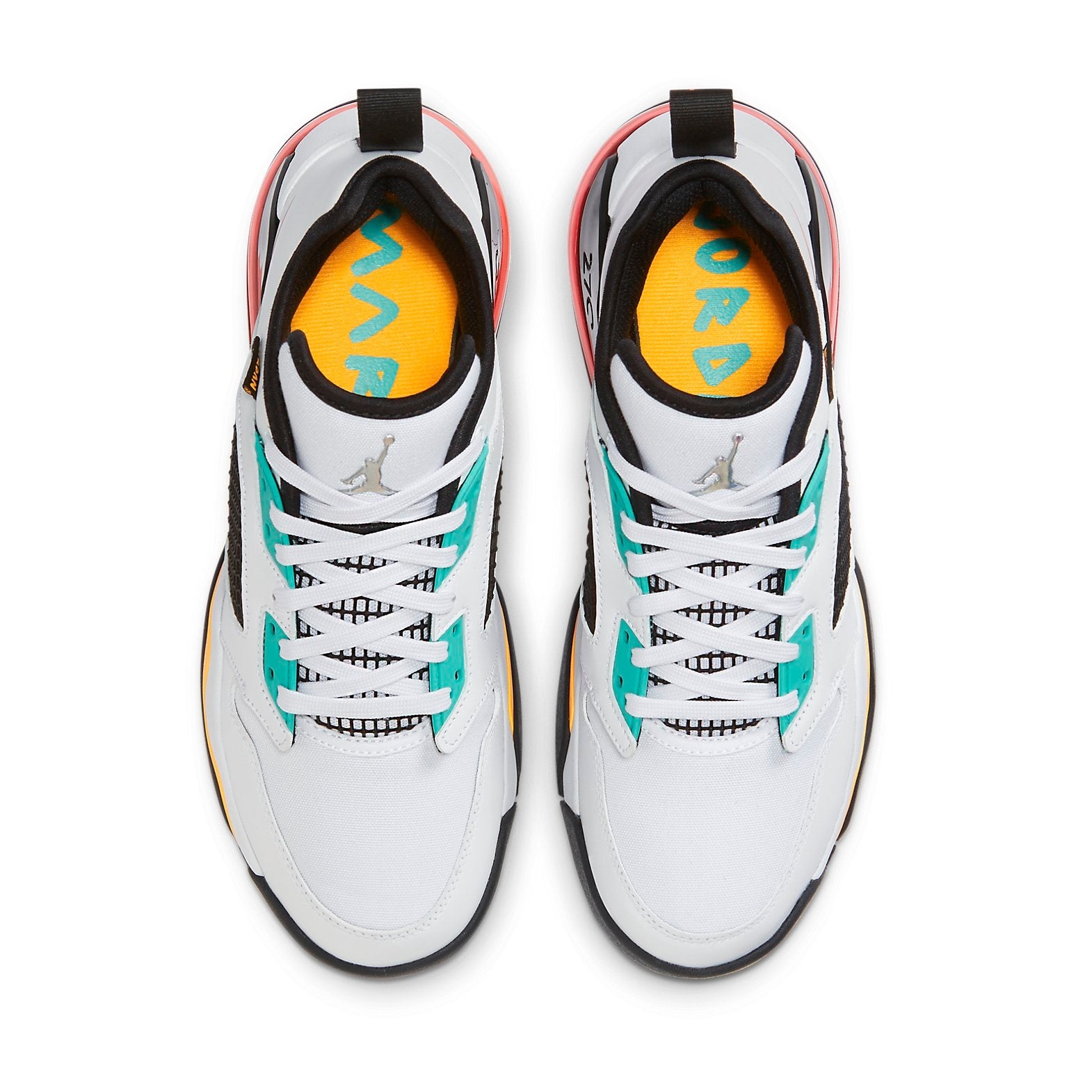 Air Jordan Mars 270 Low 'White Jade Orange' DB5919-181 - 4