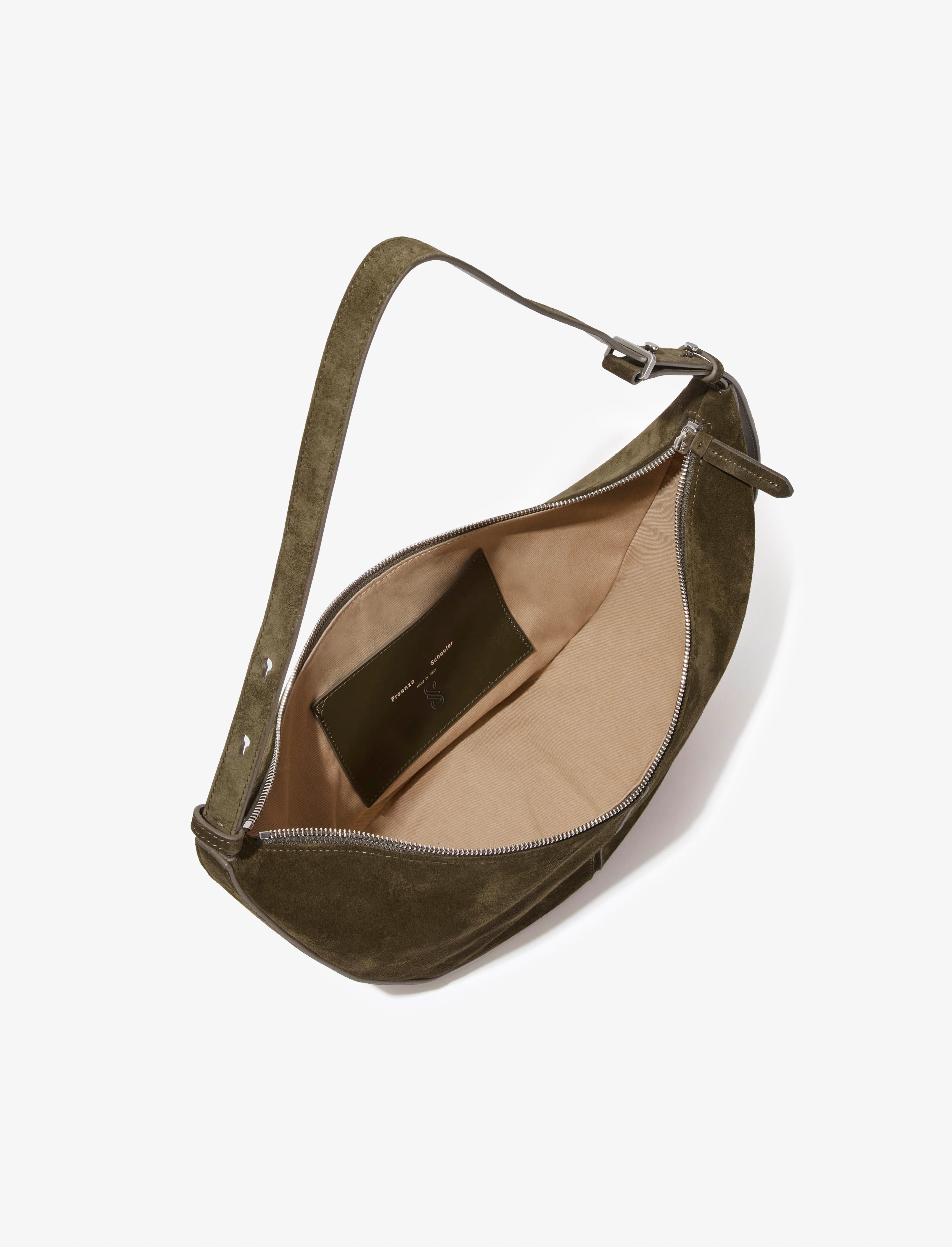 Slide Bag in Soft Suede - 5