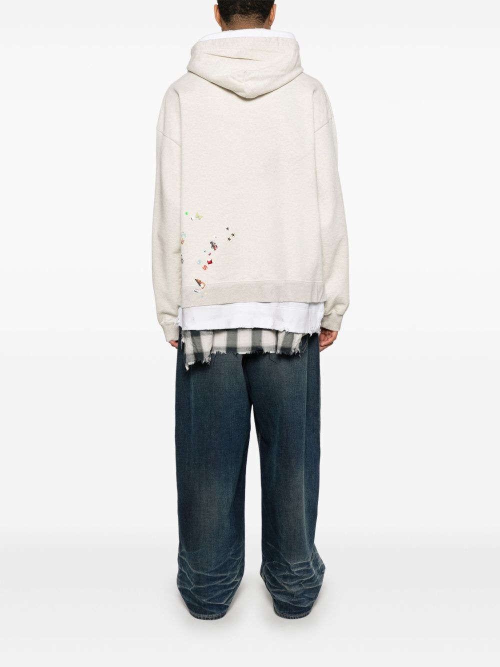layered hoodie - 4