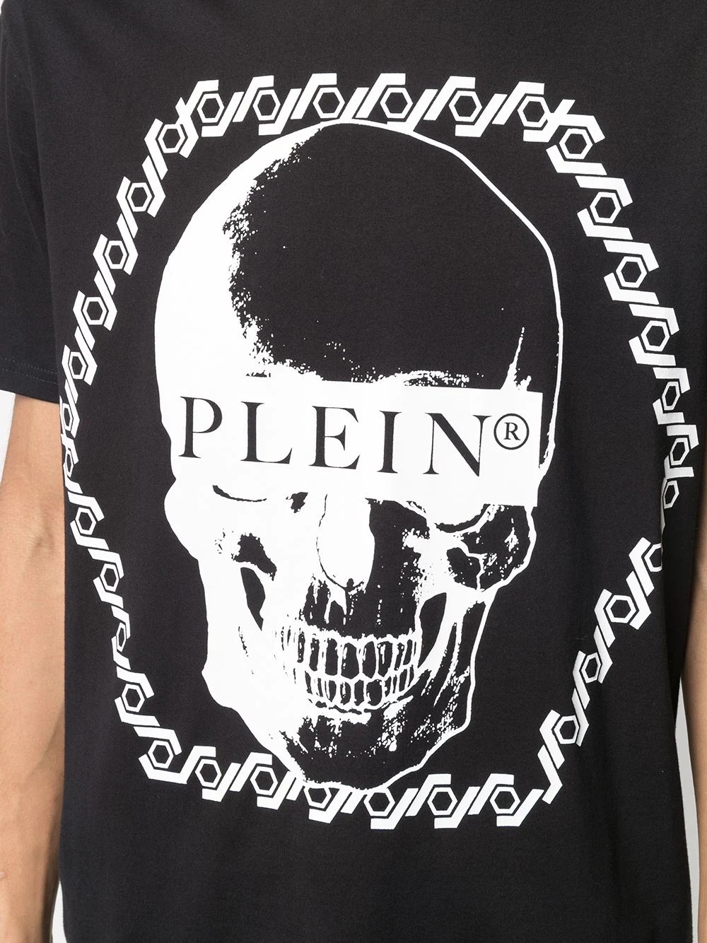 skull logo-print T-shirt - 5