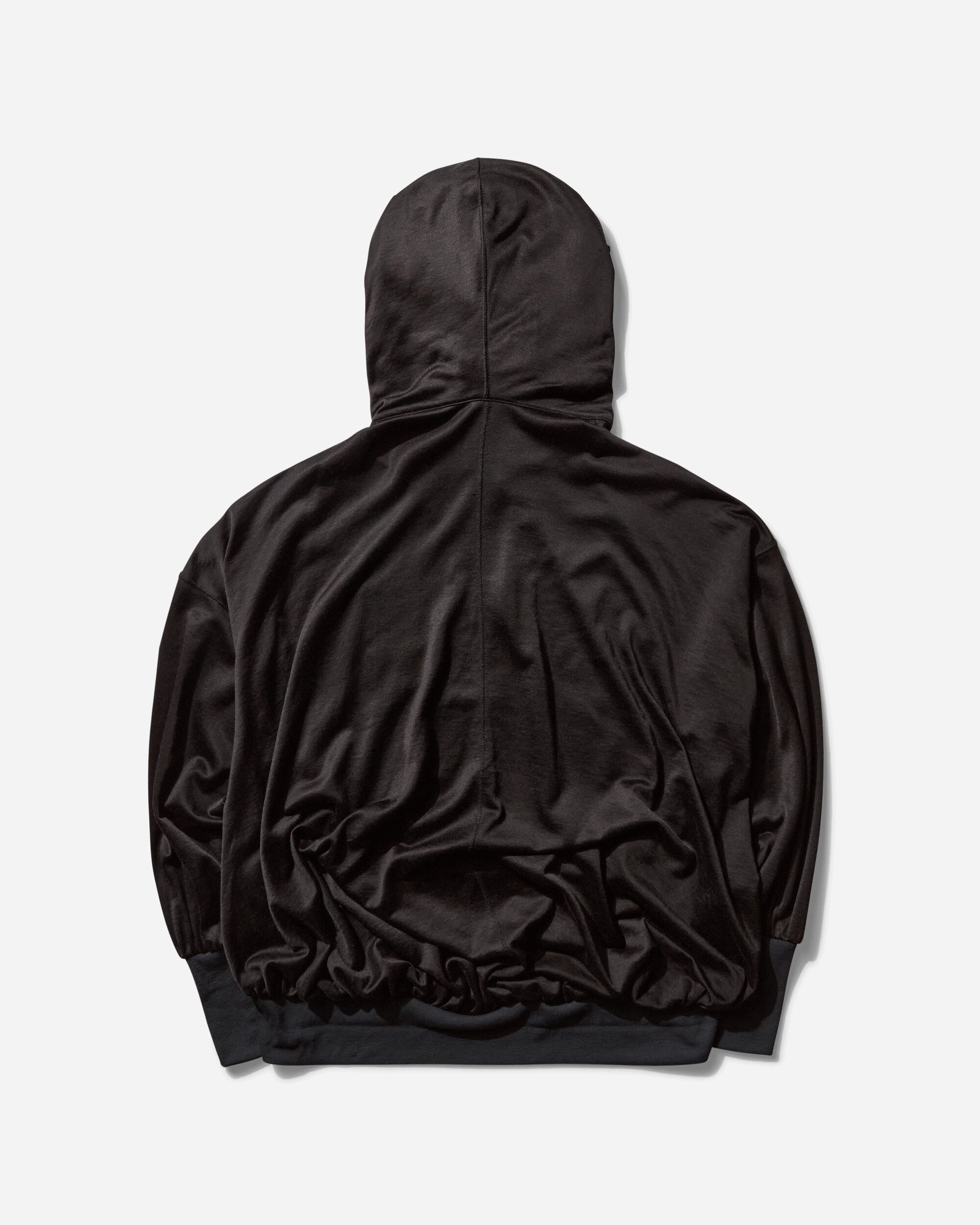 Men's Half Zip Hoodie Black - 2