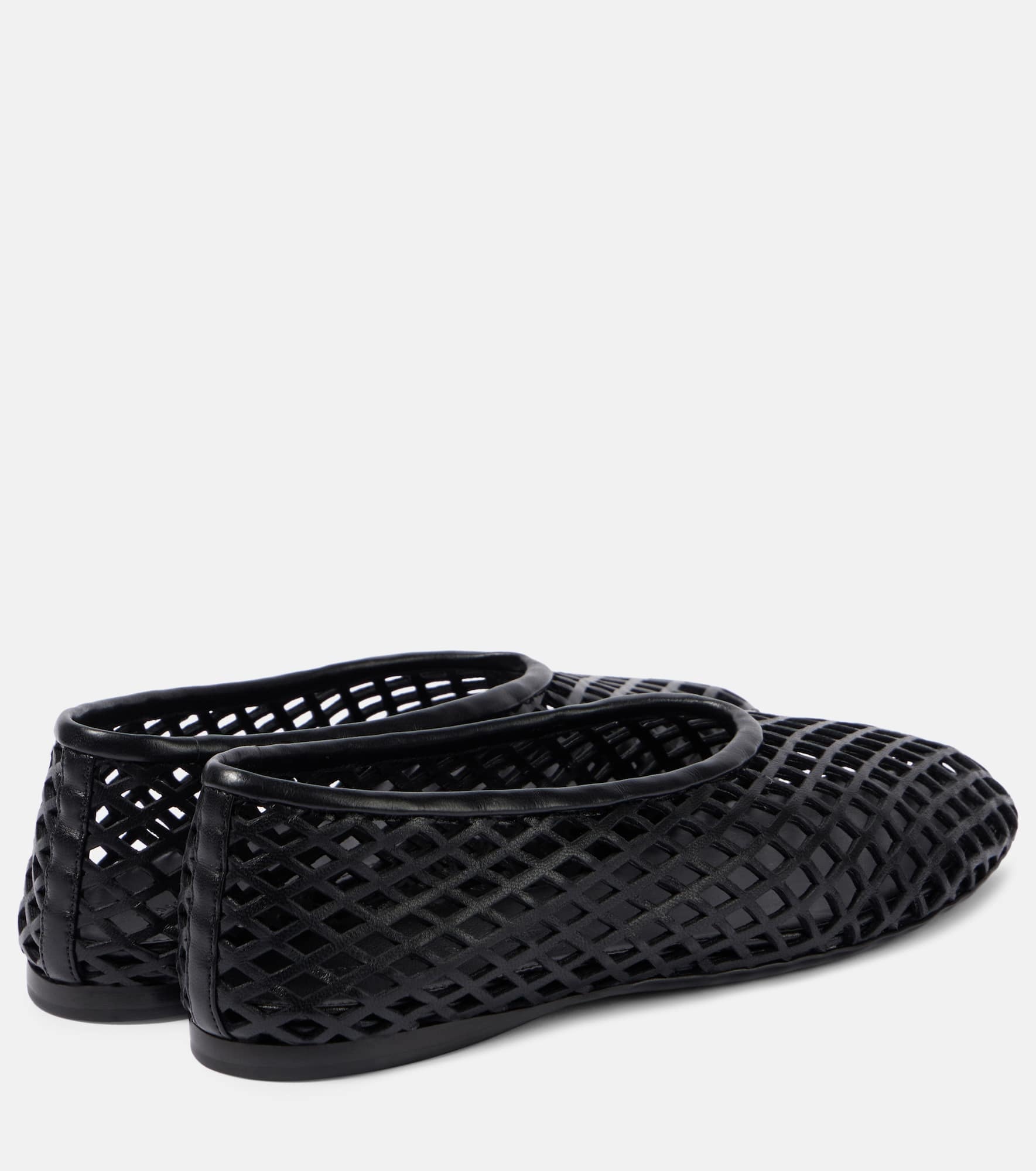 Tee Perforated leather ballet flats - 2