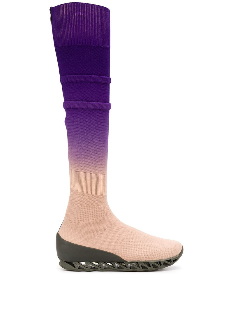 x Bernhard Willhelm Together Himalayan sock boots 1