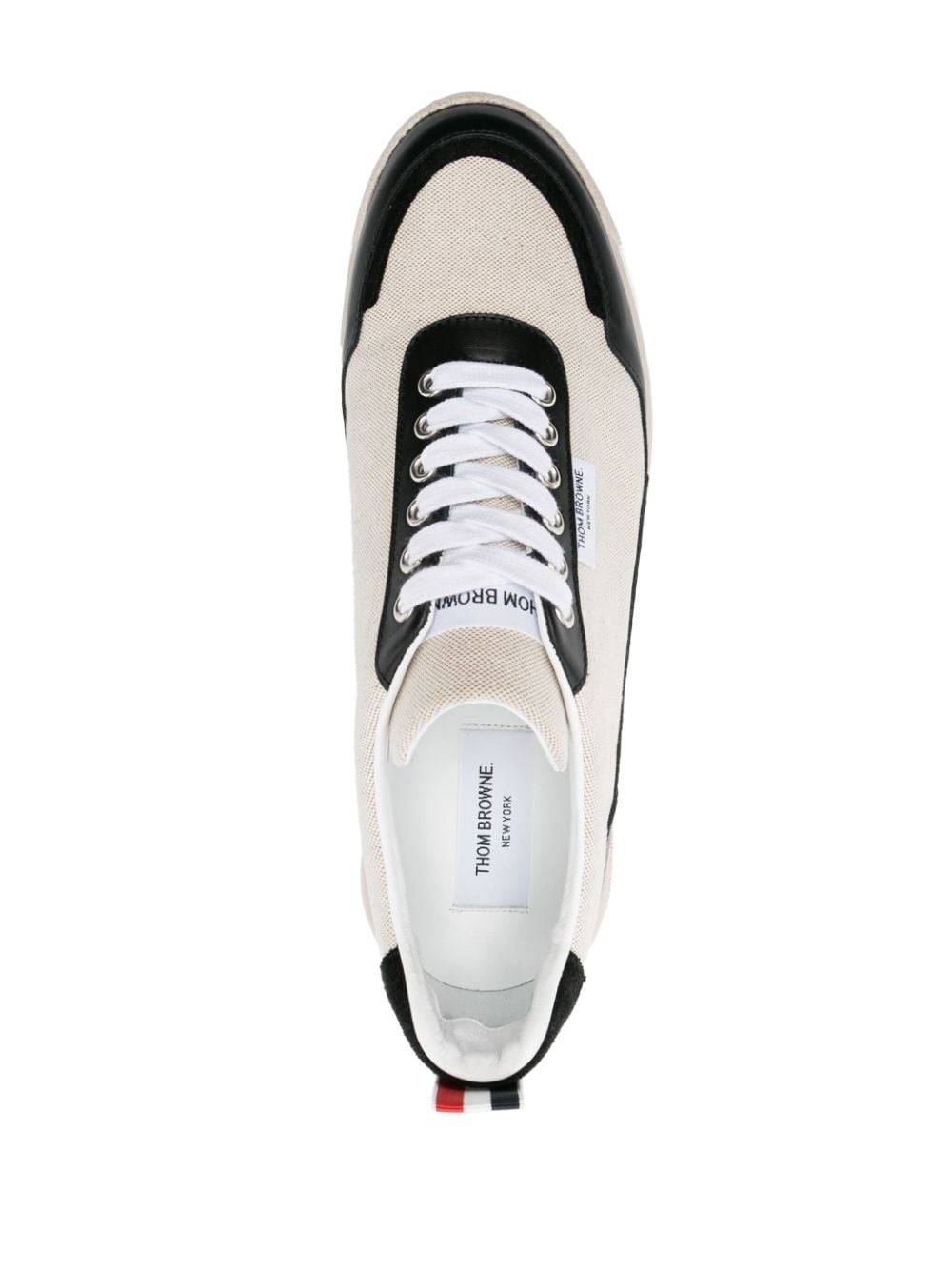 Alumni panelled lace-up sneakers - 4