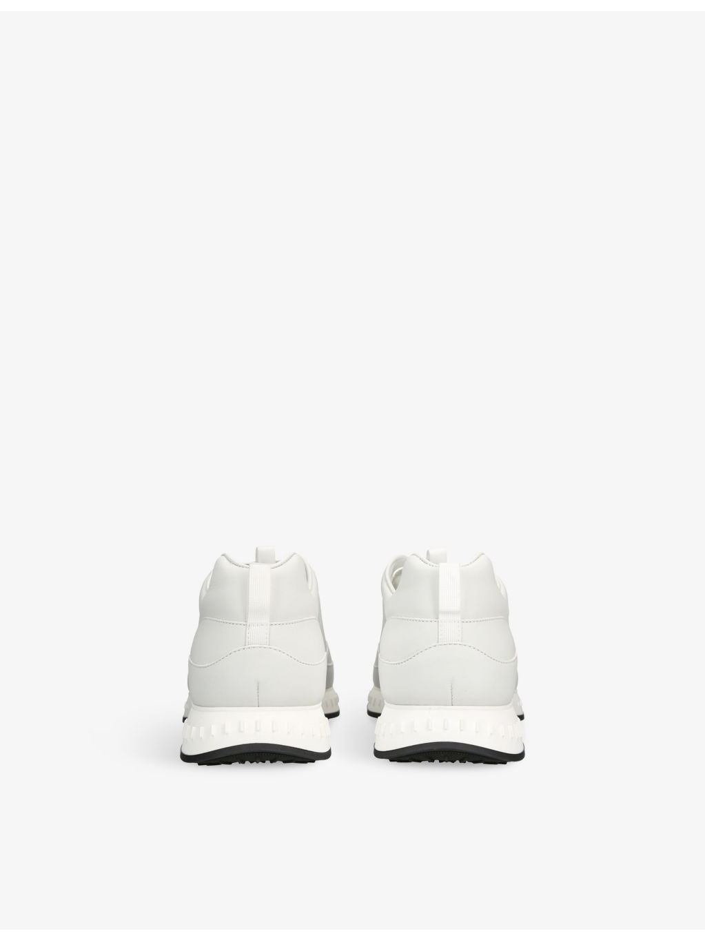 Stream Elasticated Leather Trainers - 4