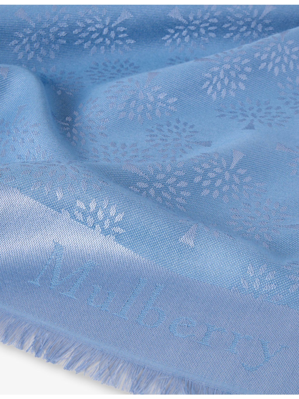 Mulberry Tree Square Cotton-Silk Blend Scarf - 2