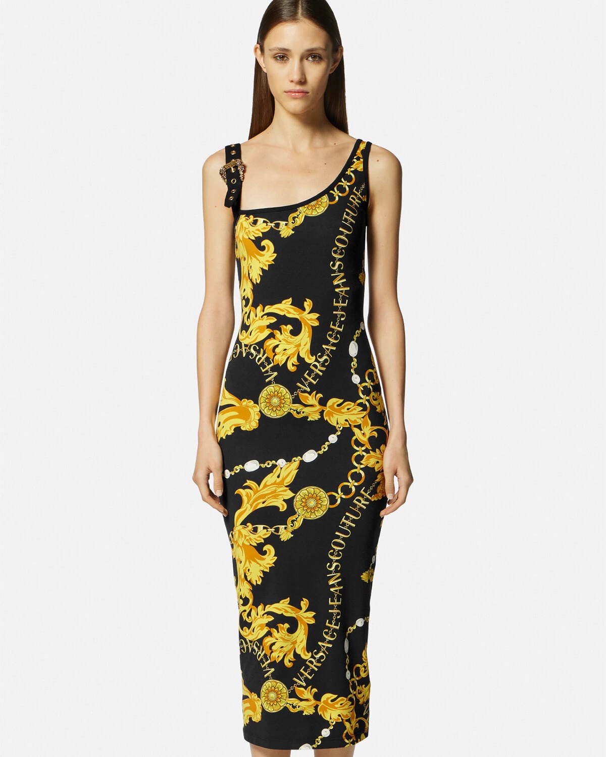 Chain Couture Midi Dress - 3