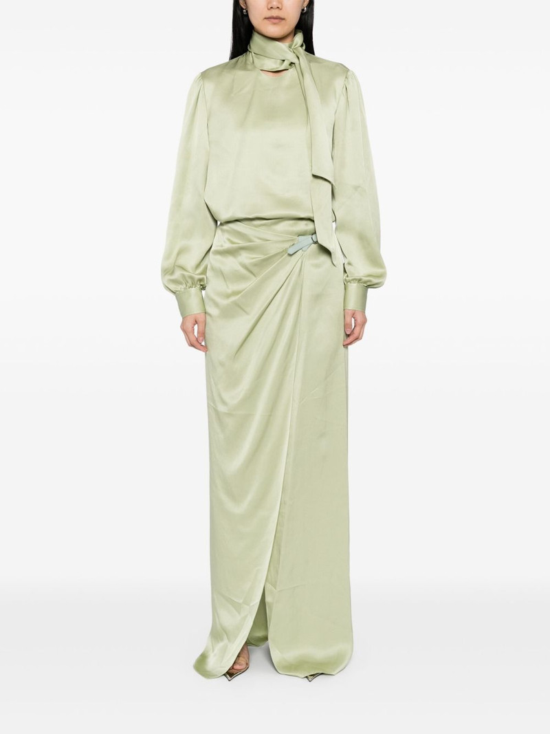 TOM FORD belted wrapped maxi skirt outlook