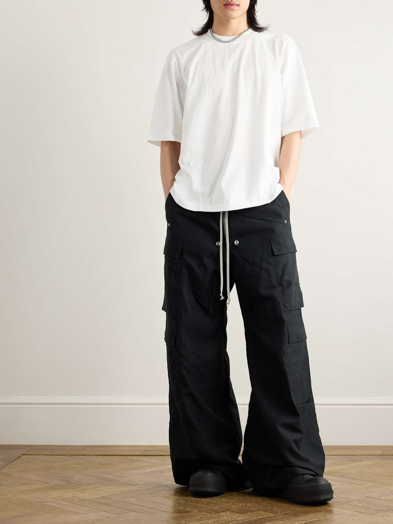 Rick Owens DRKSHDW Belas Wide-Leg TENCEL™-Ripstop Drawstring Cargo Trousers outlook