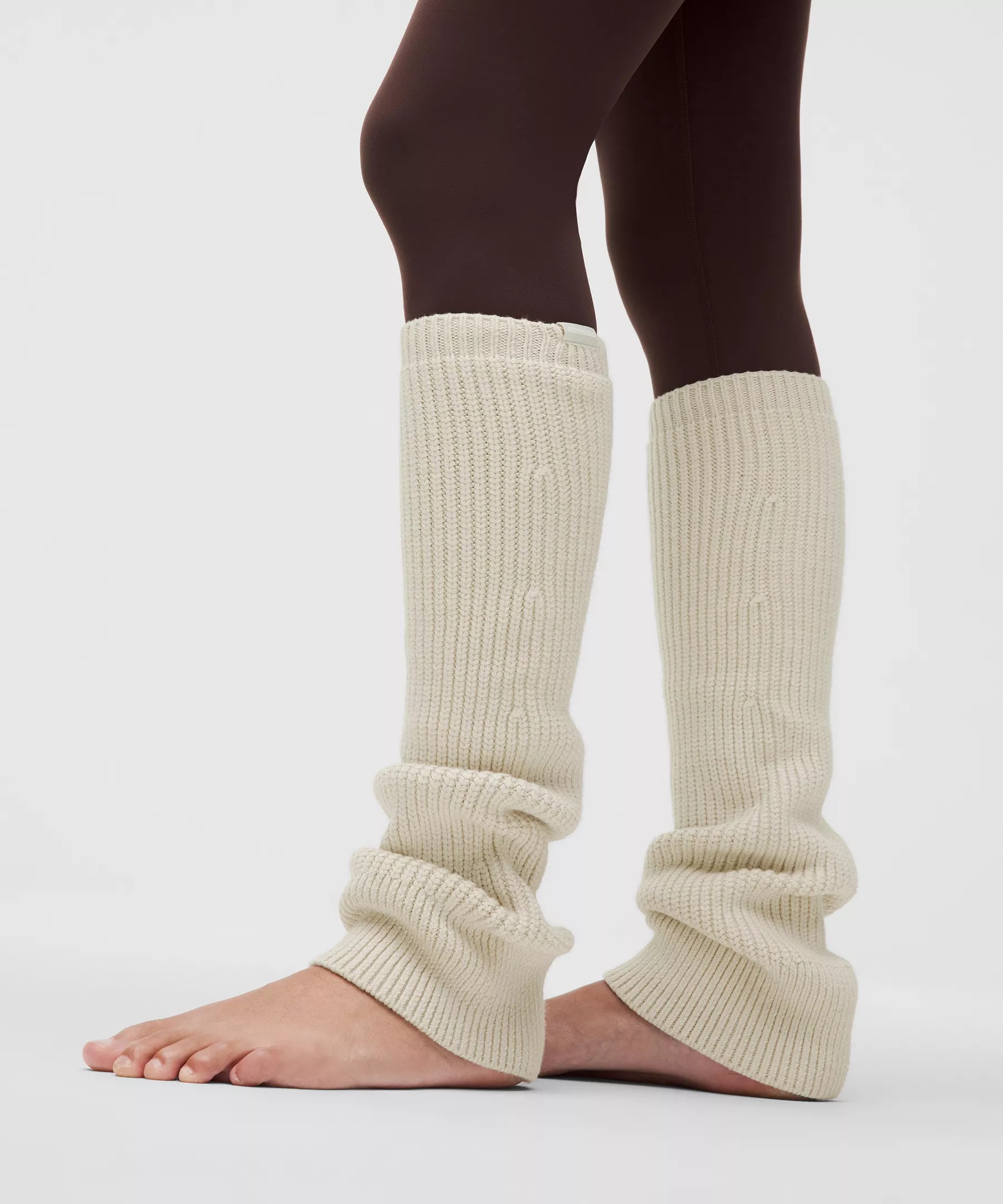 Women's Ribbed Knit Merino Wool-Blend Leg Warmer - 3