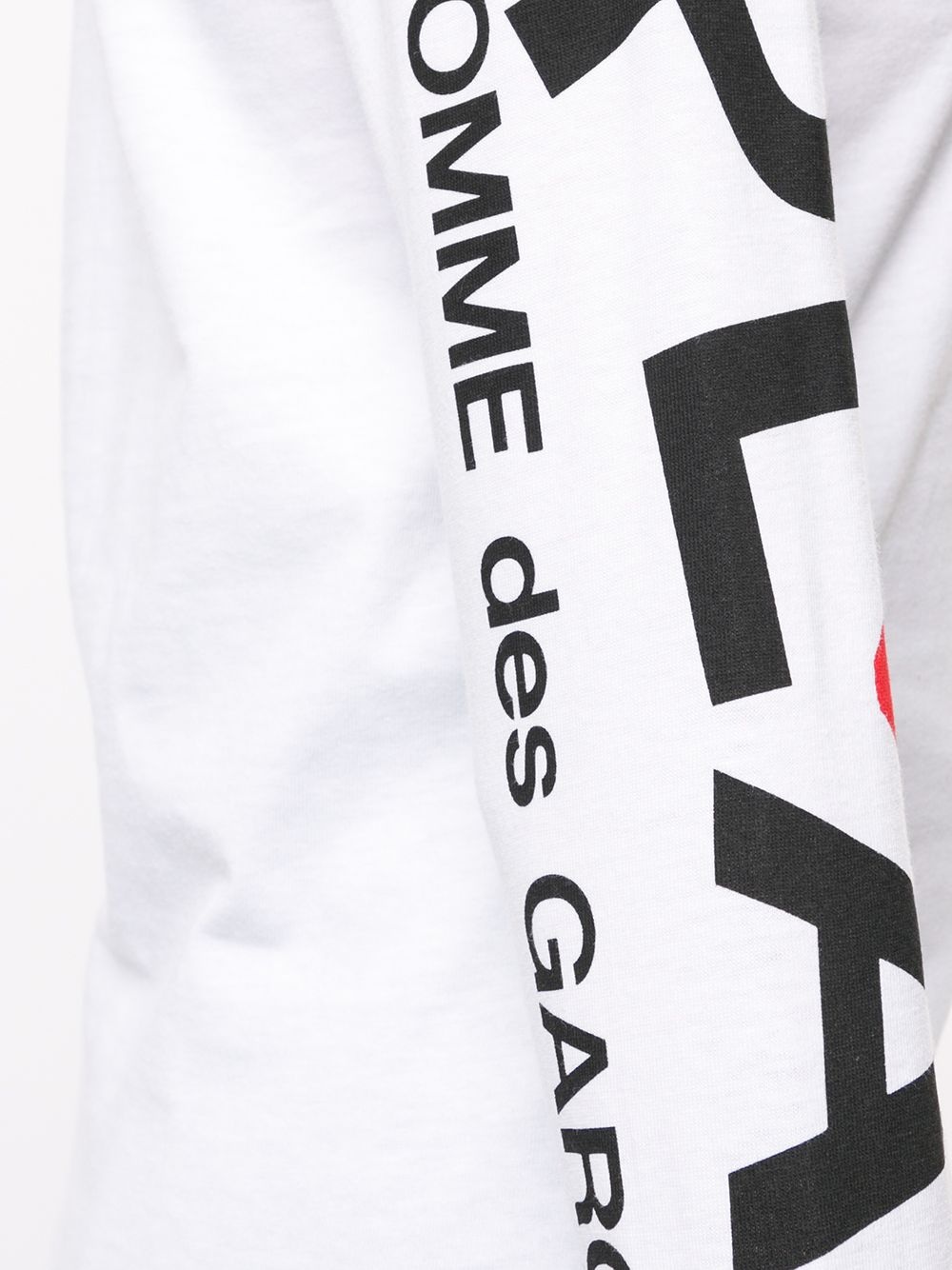 logo-print crew neck top - 9