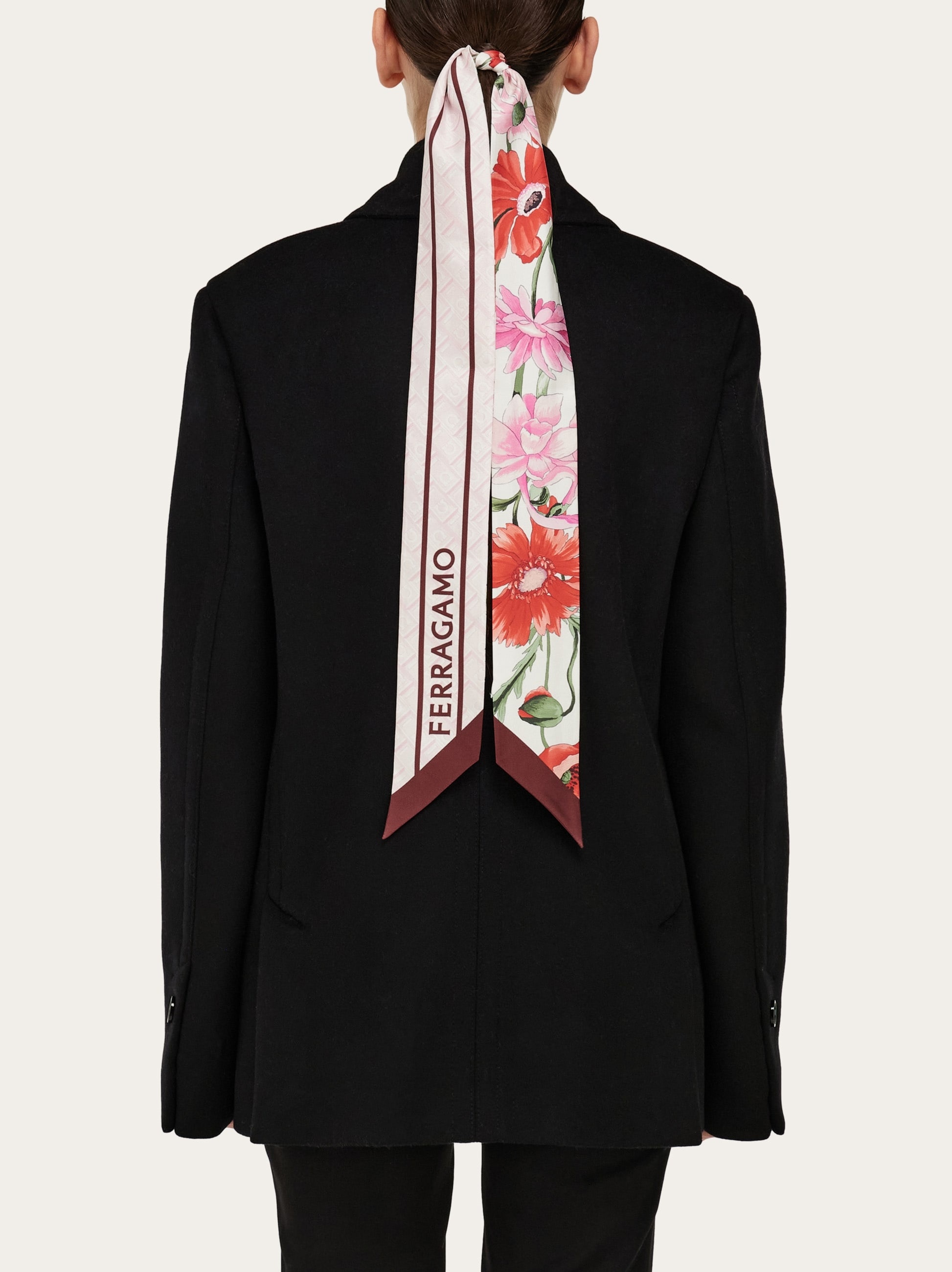 FERRAGAMO Bouquet print mini bandeau | REVERSIBLE