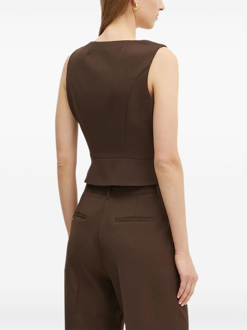GUESS USA button-fastening sleeveless top outlook