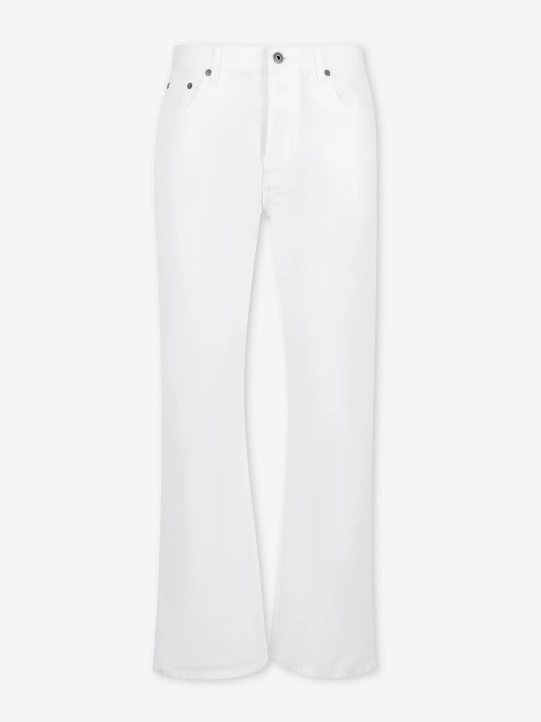 STRAIGHT LEG LOGO JEANS - 1