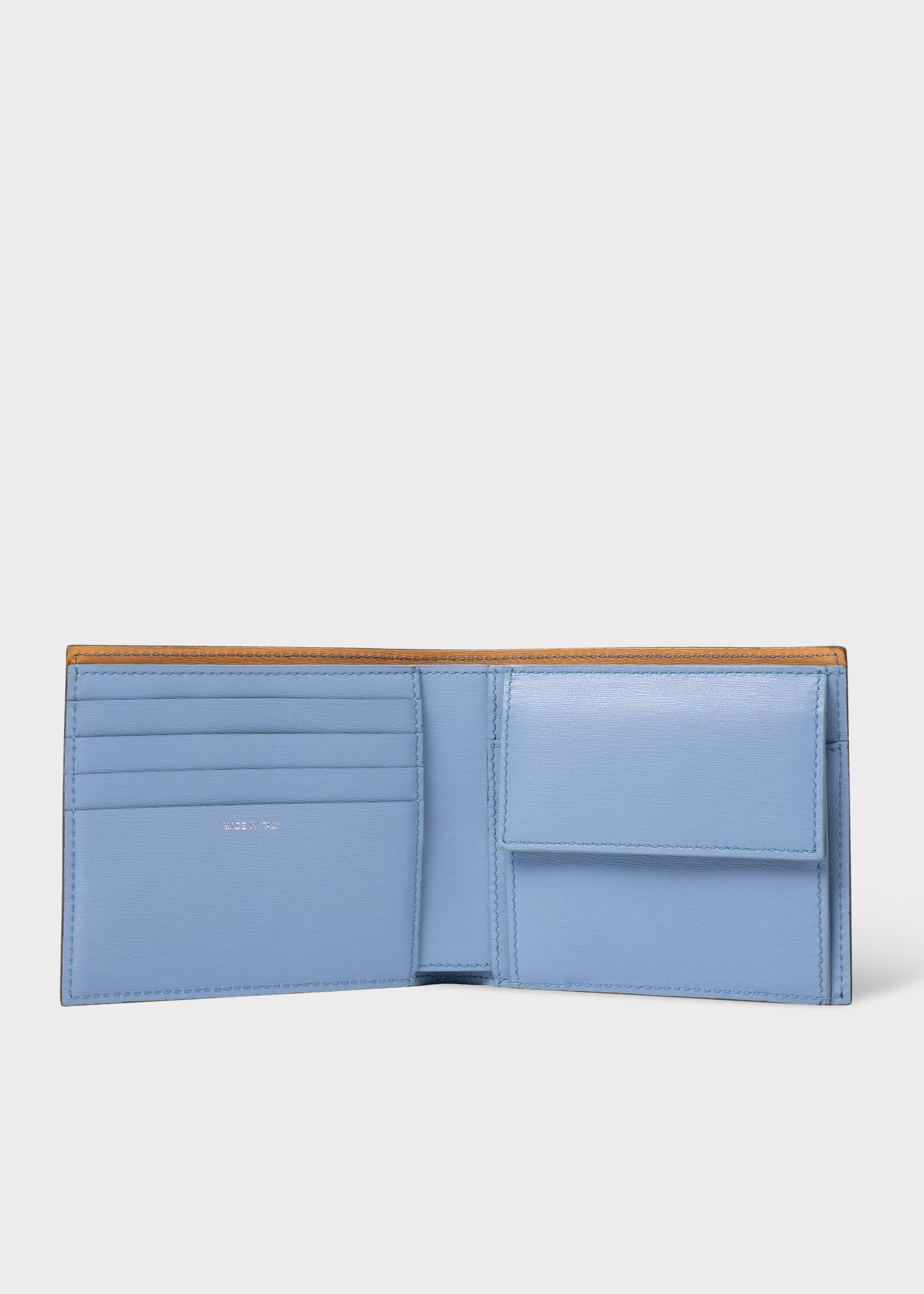 Dark Khaki Billfold and Coin Wallet - 2