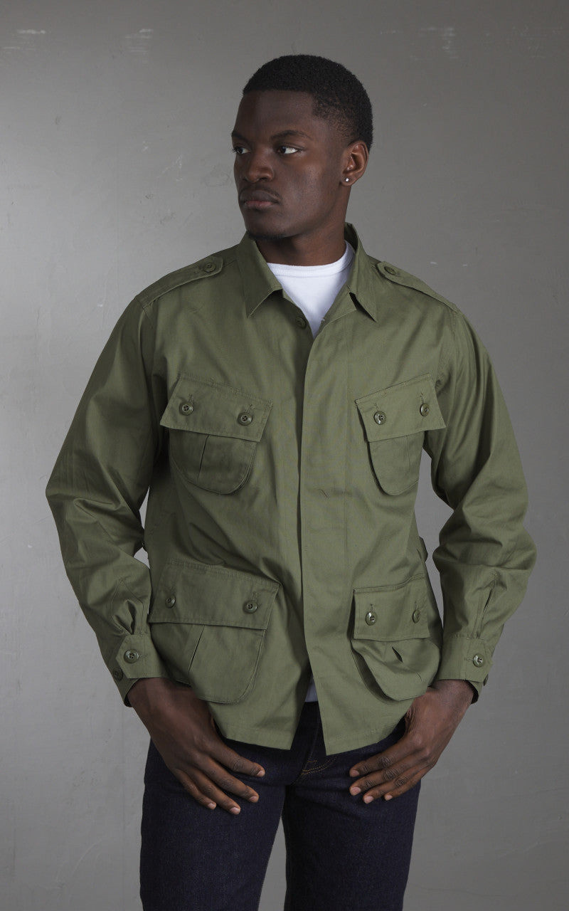 FORTELA FORTELA ELIAS JUNGLE JACKET GREEN outlook