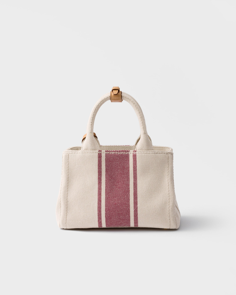 Prada Jardinière small cotton canvas bag 4
