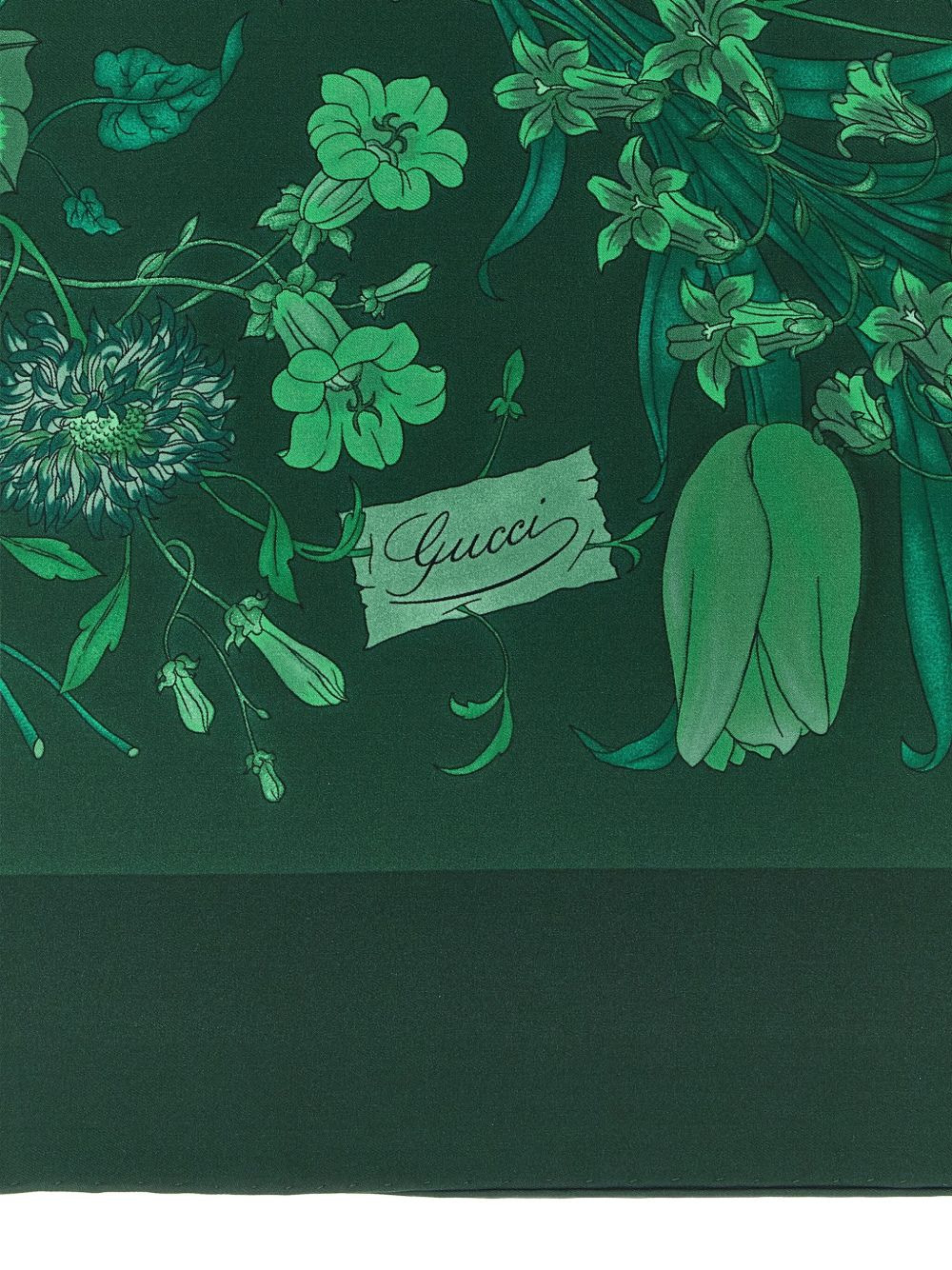Flora Carriage silk scarf - 3