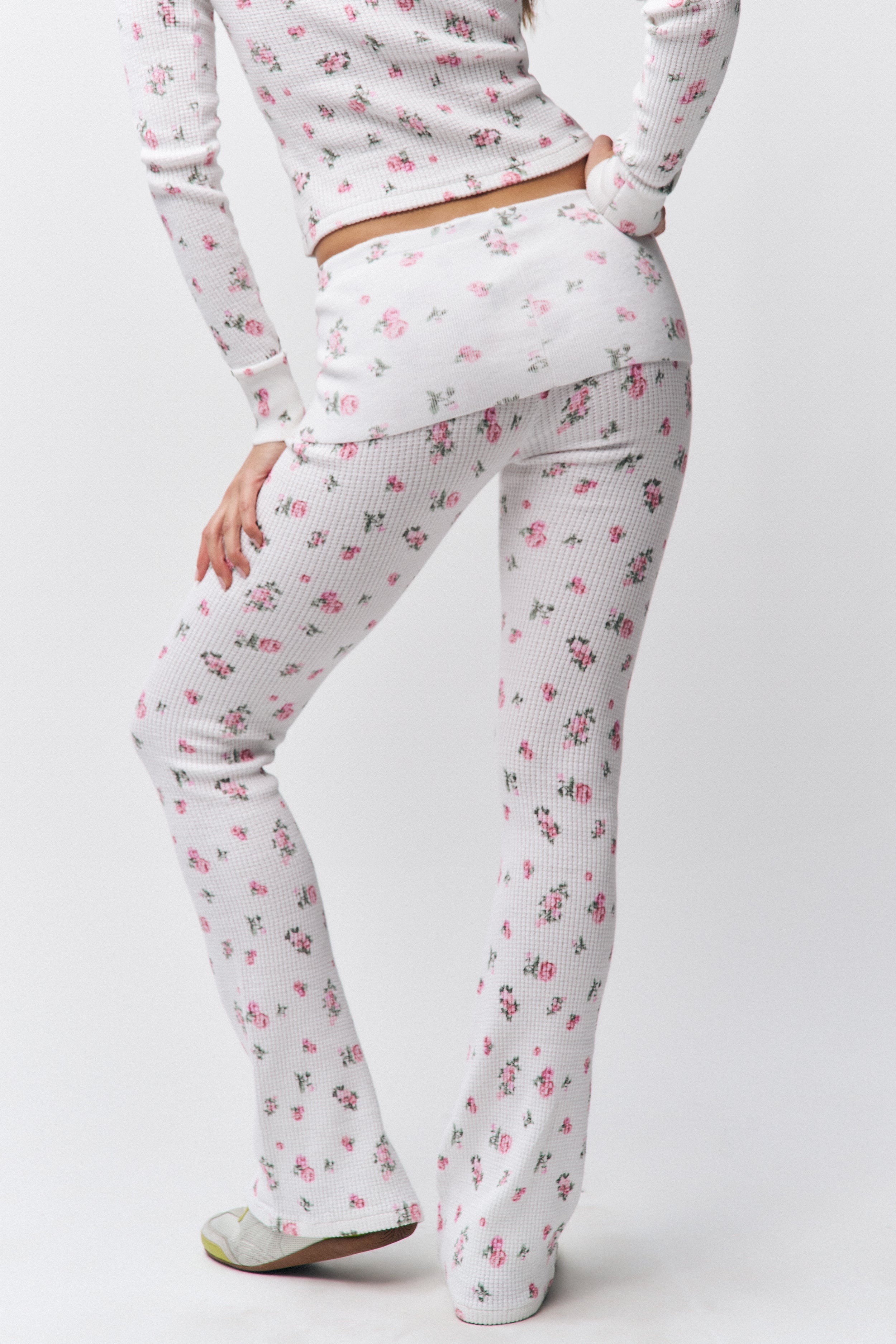 FLARED THERMAL PANT - 5