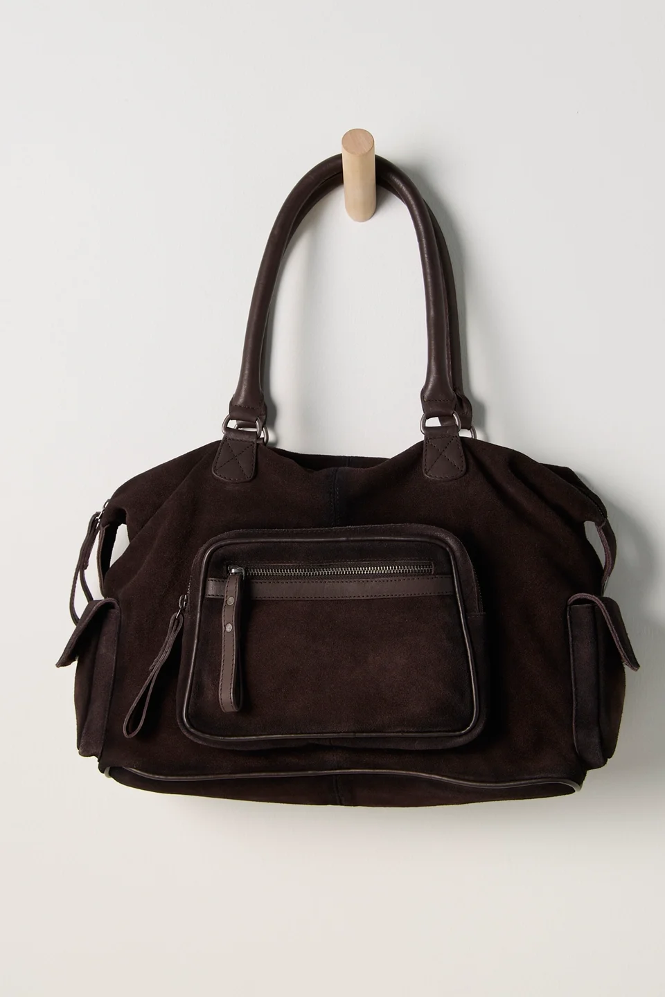 Maya Suede Tote - 1