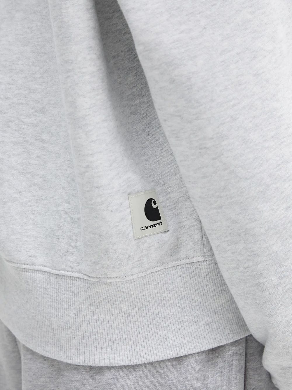 WIP logo-appliqué hoodie - 5