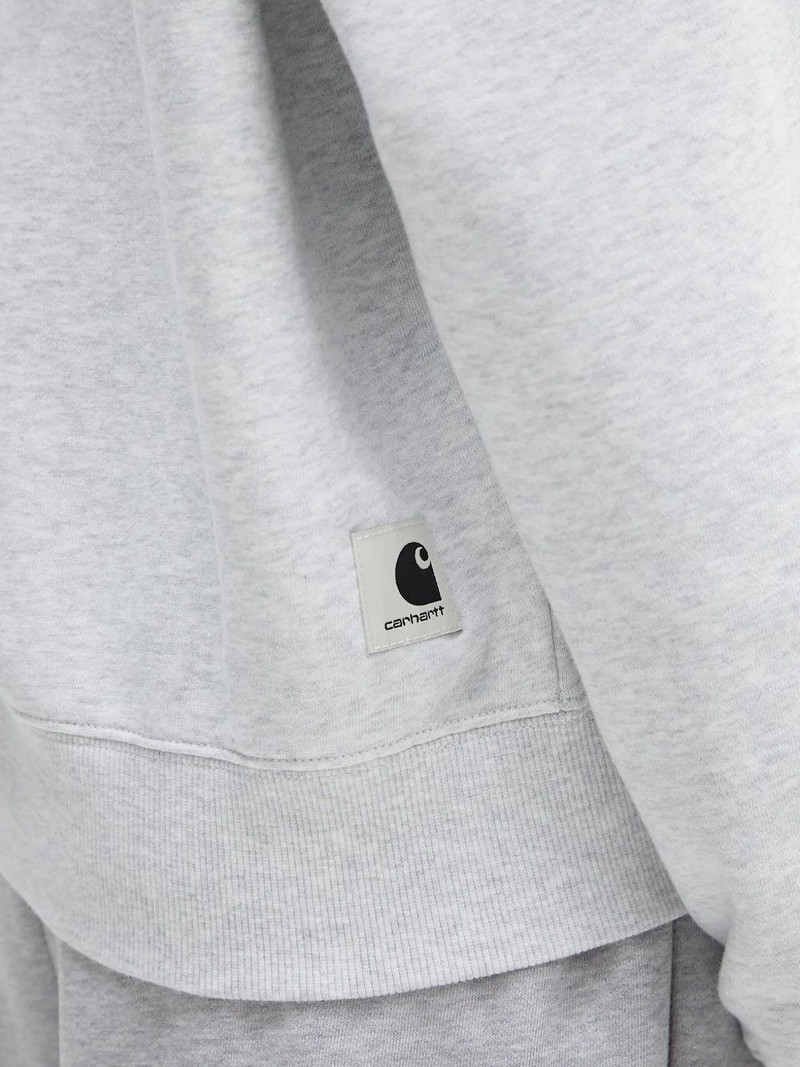WIP logo-appliqué hoodie 5