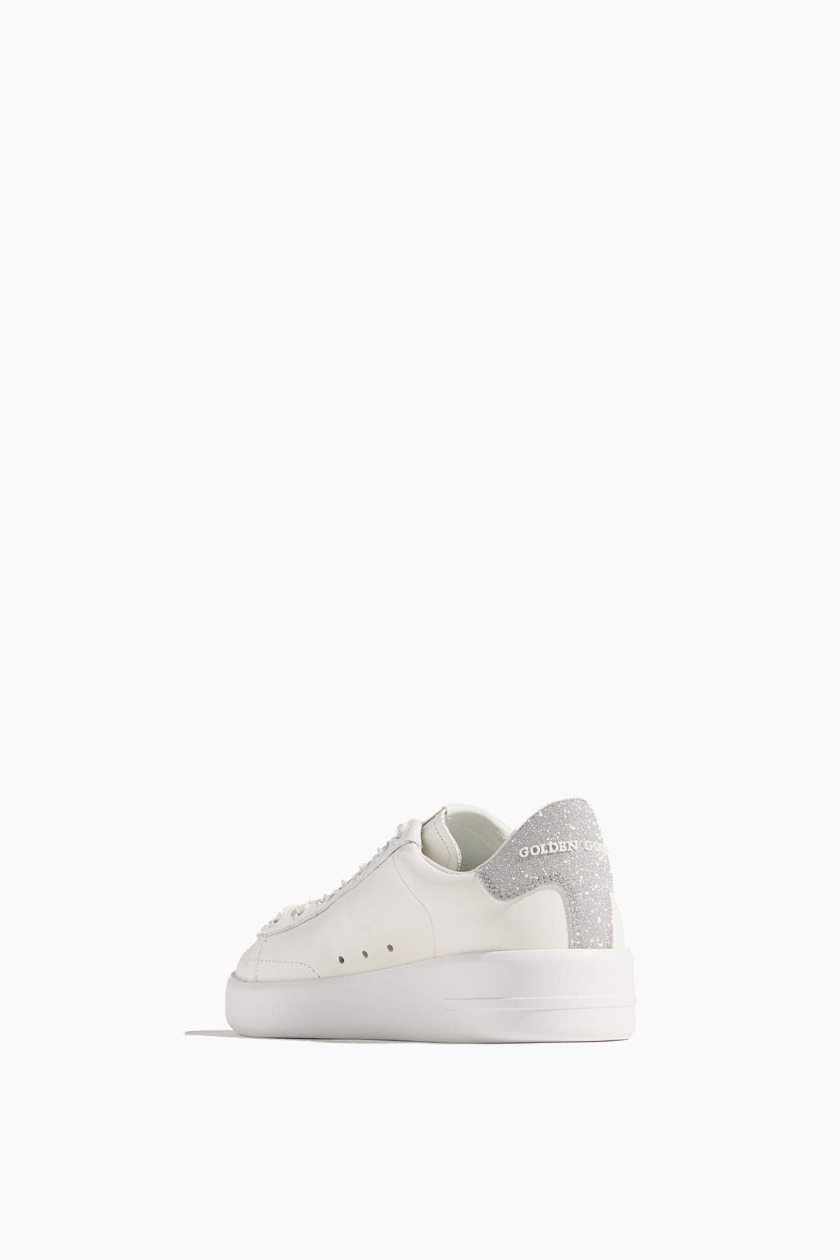 Pure Star Sneaker in White/Silver - 3