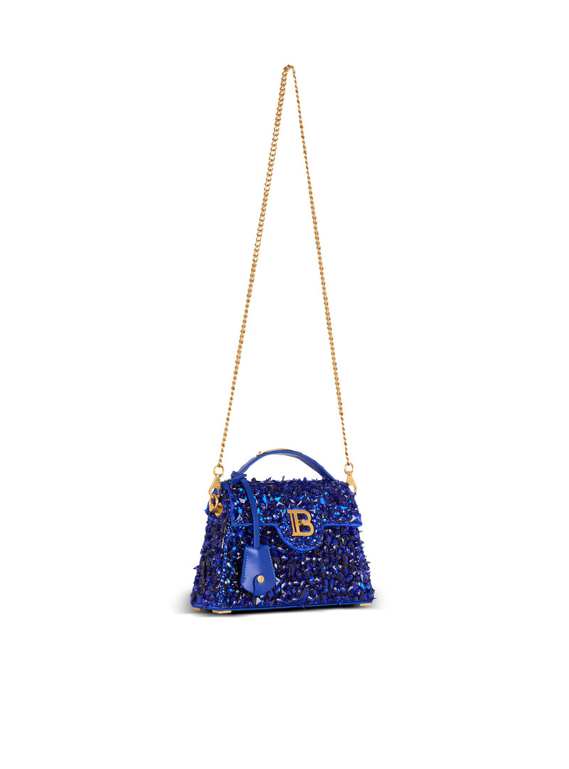 B-Buzz Dynasty bag in leather and embroidered satin 3