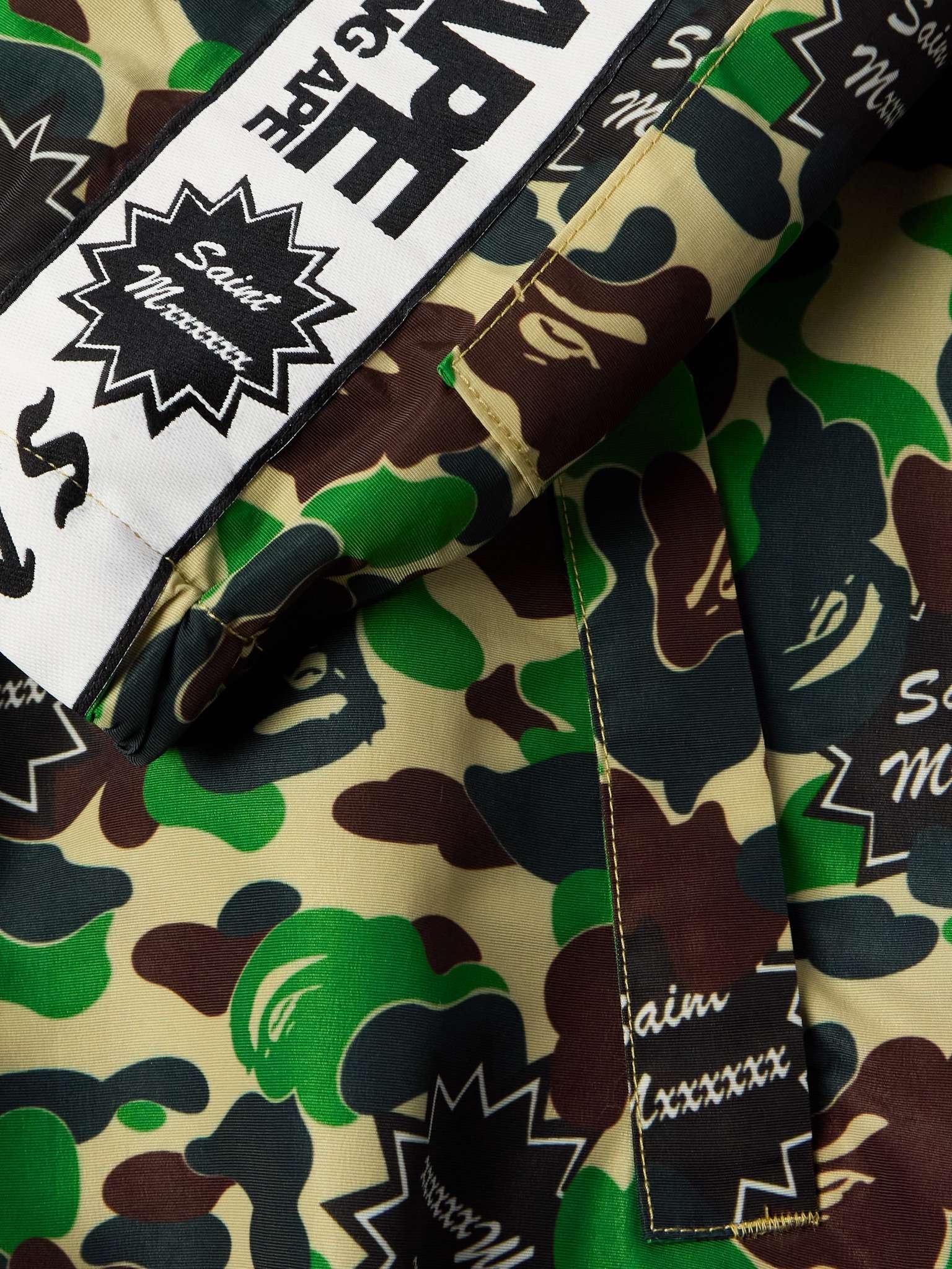 + BAPE® Camouflage-Print Twill Zip-Up Jacket - 3