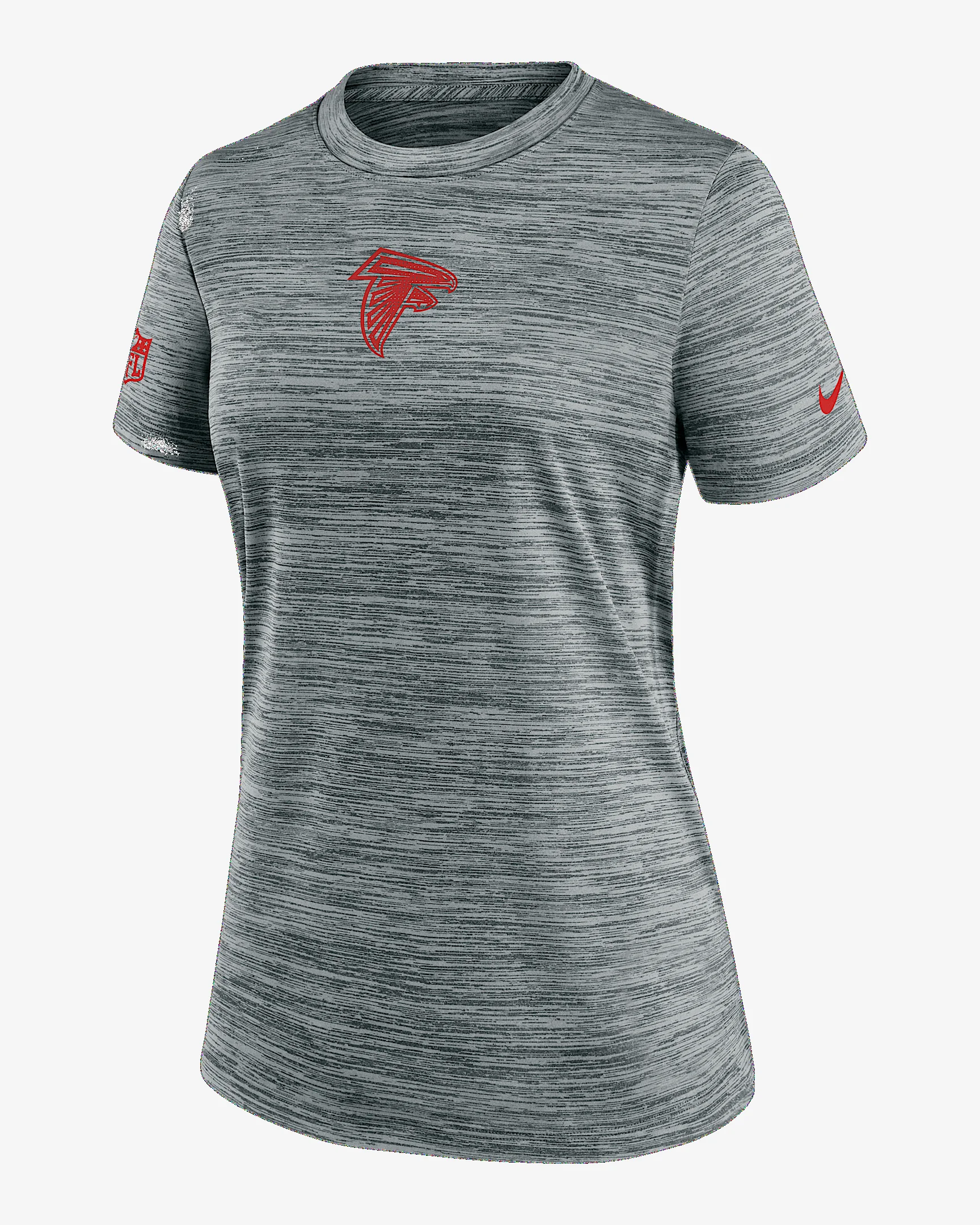 Atlanta Falcons Sideline Team Issue Velocity Women's Nike Dri-FIT NFL T-Shirt - 1