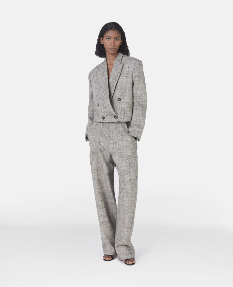 Stella McCartney Cropped Boxy Double-Breasted Blazer outlook