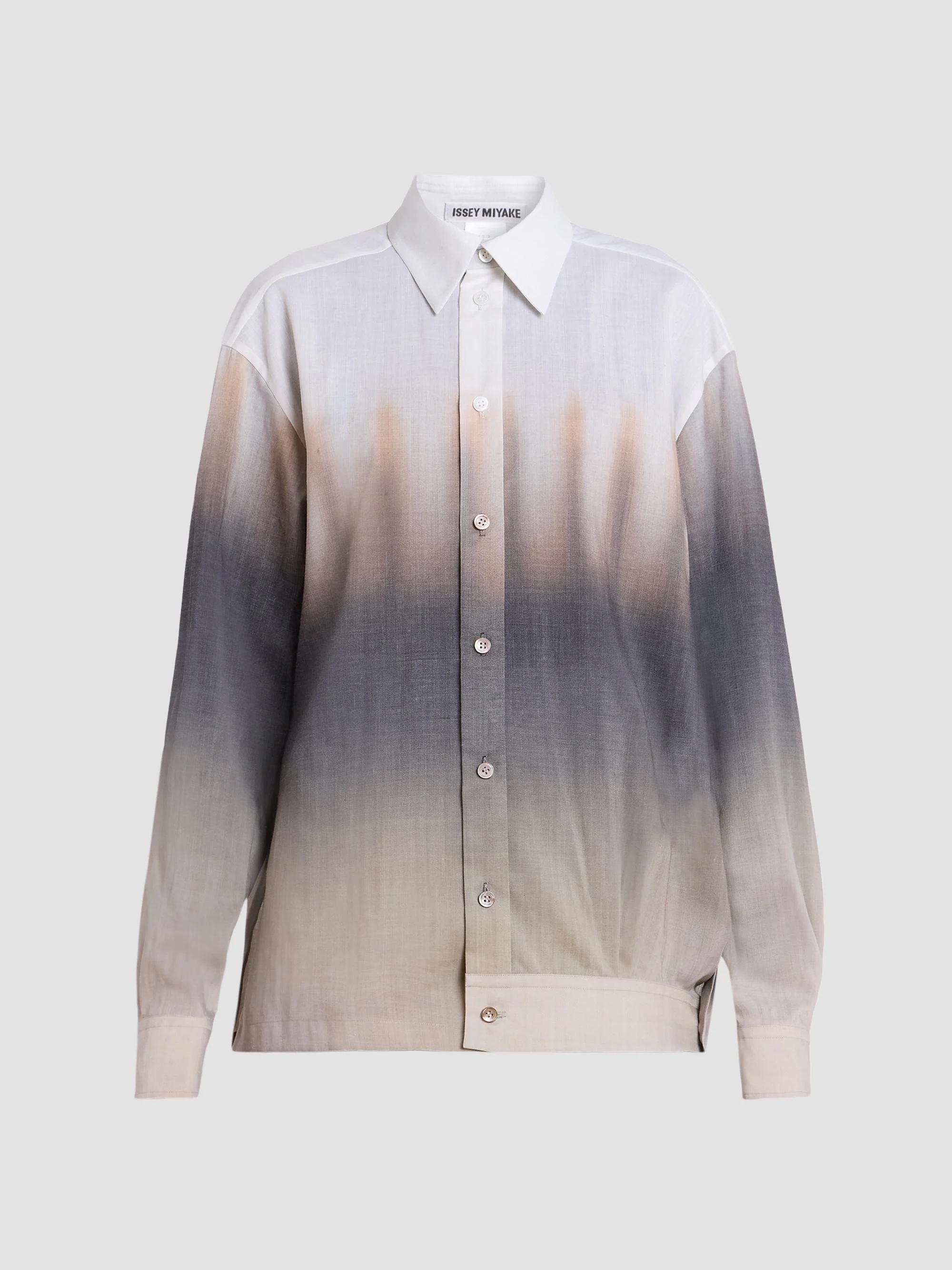 Women's Plumage Ombré Button-Front Shirt - Chukar - 1