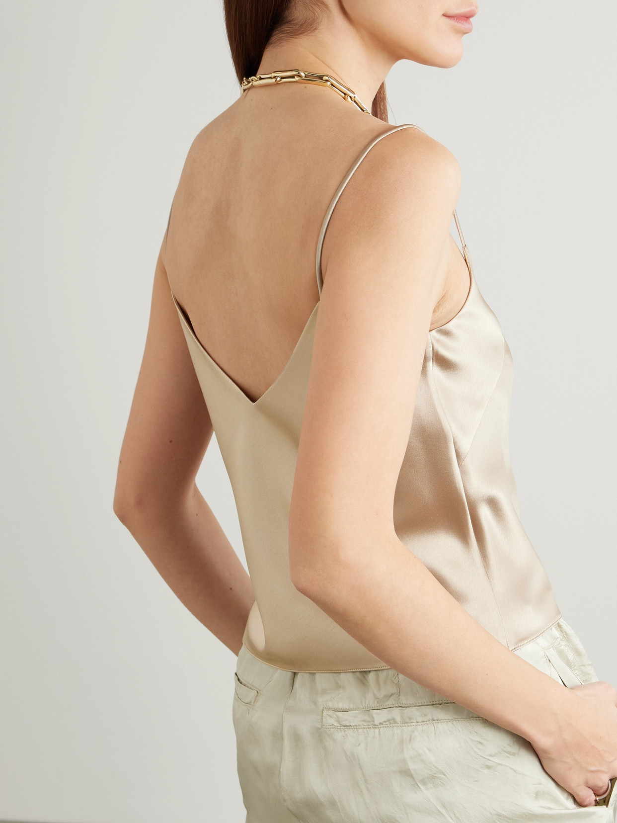 Ischia Satin Camisole - 3